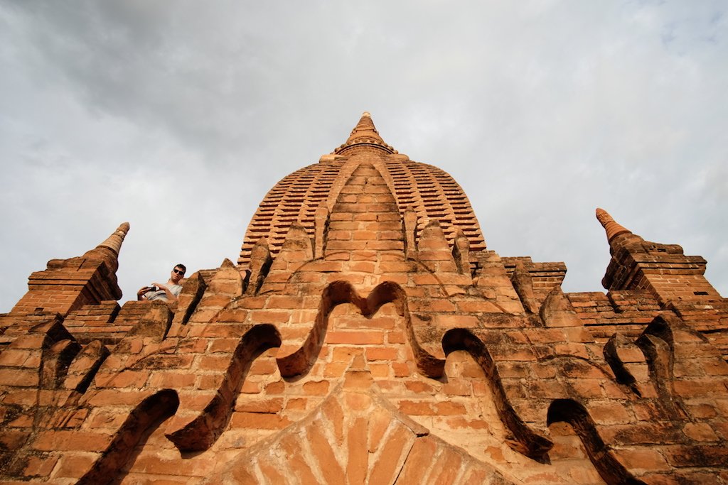 Brick and Plaster detail, Unnamed Pagoda