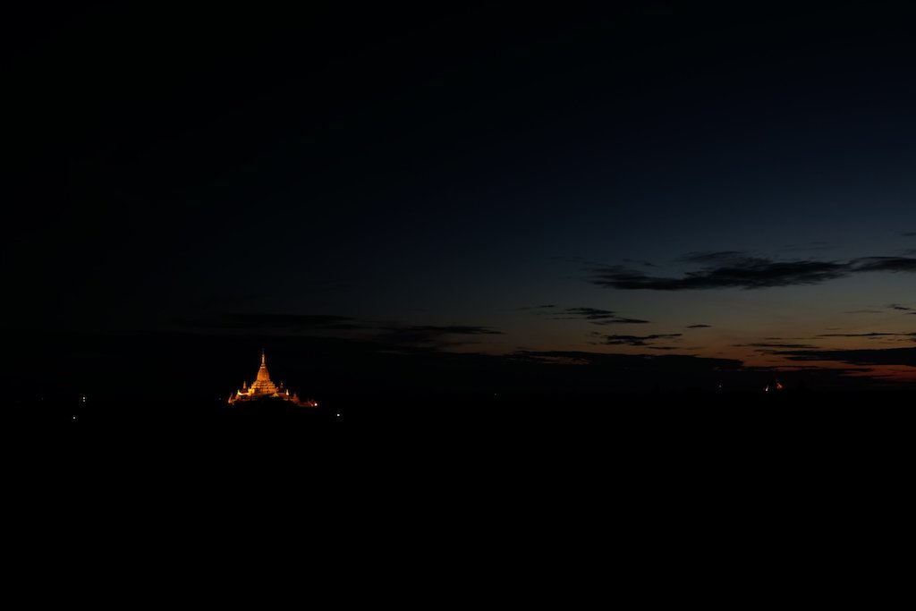 Ananda Temple at first light