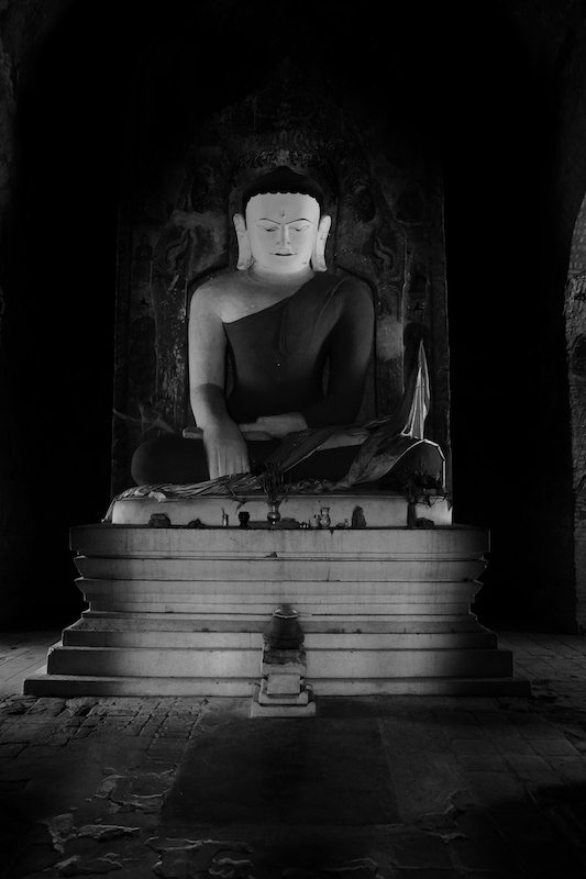 Buddha at our unnamed temple we climbed