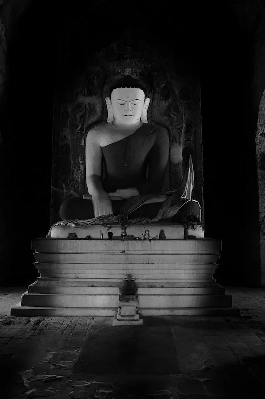 Buddha at our unnamed temple we climbed