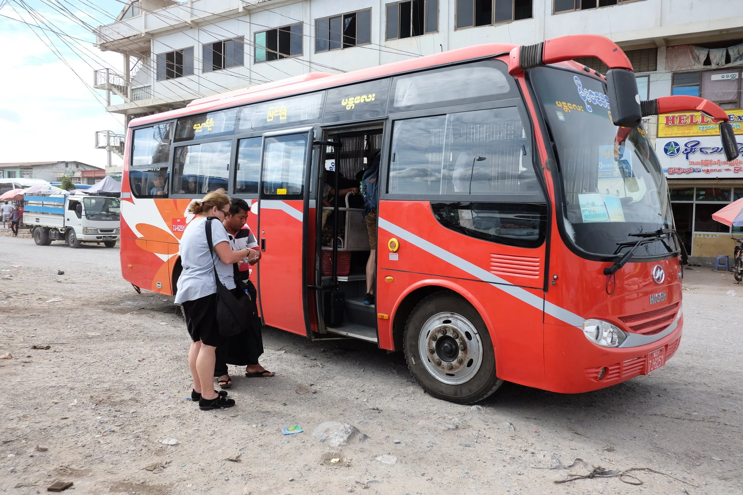 Our wagon to Bagan