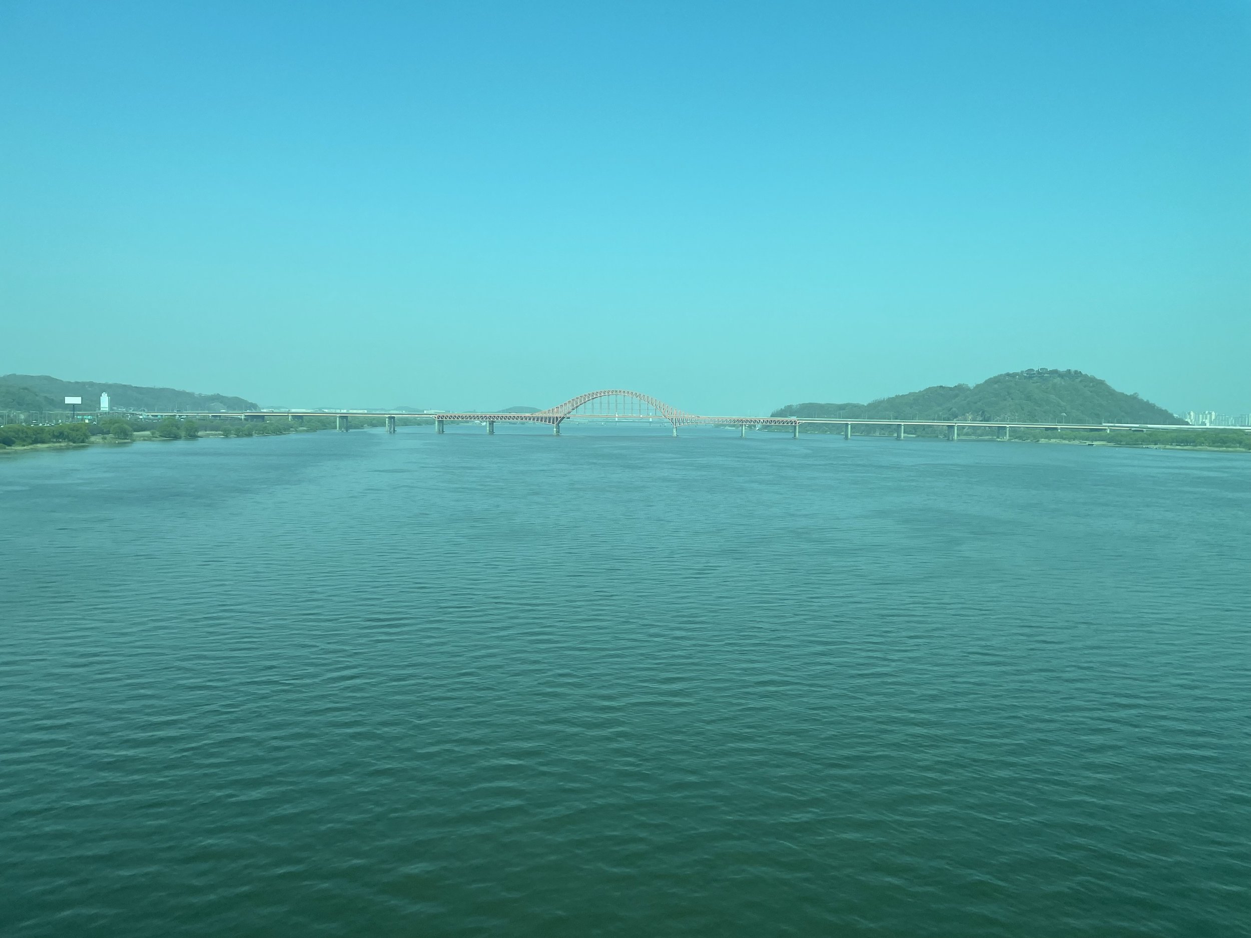 View from the AREX of the Han River