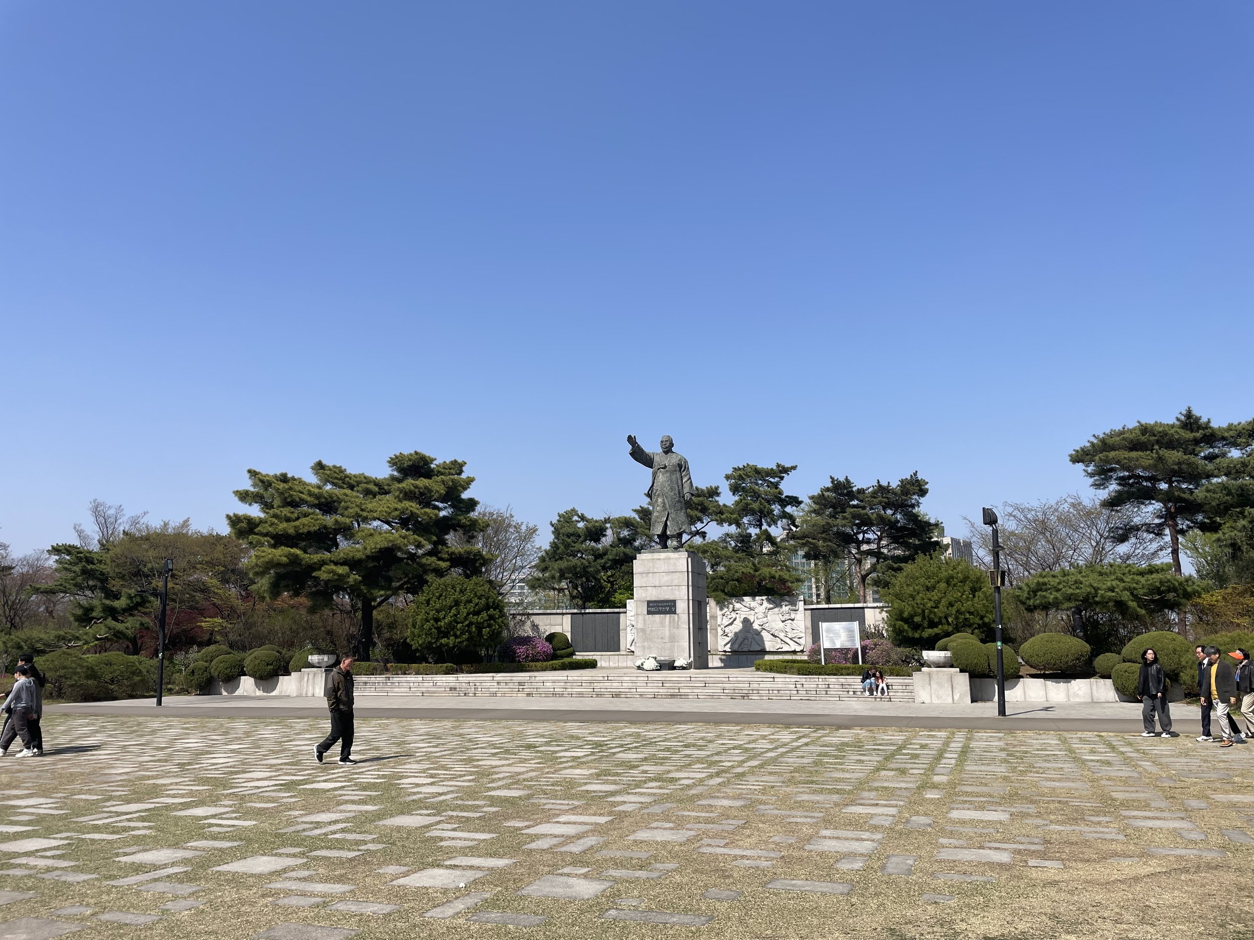 Sculpture Park at the base of Namsan