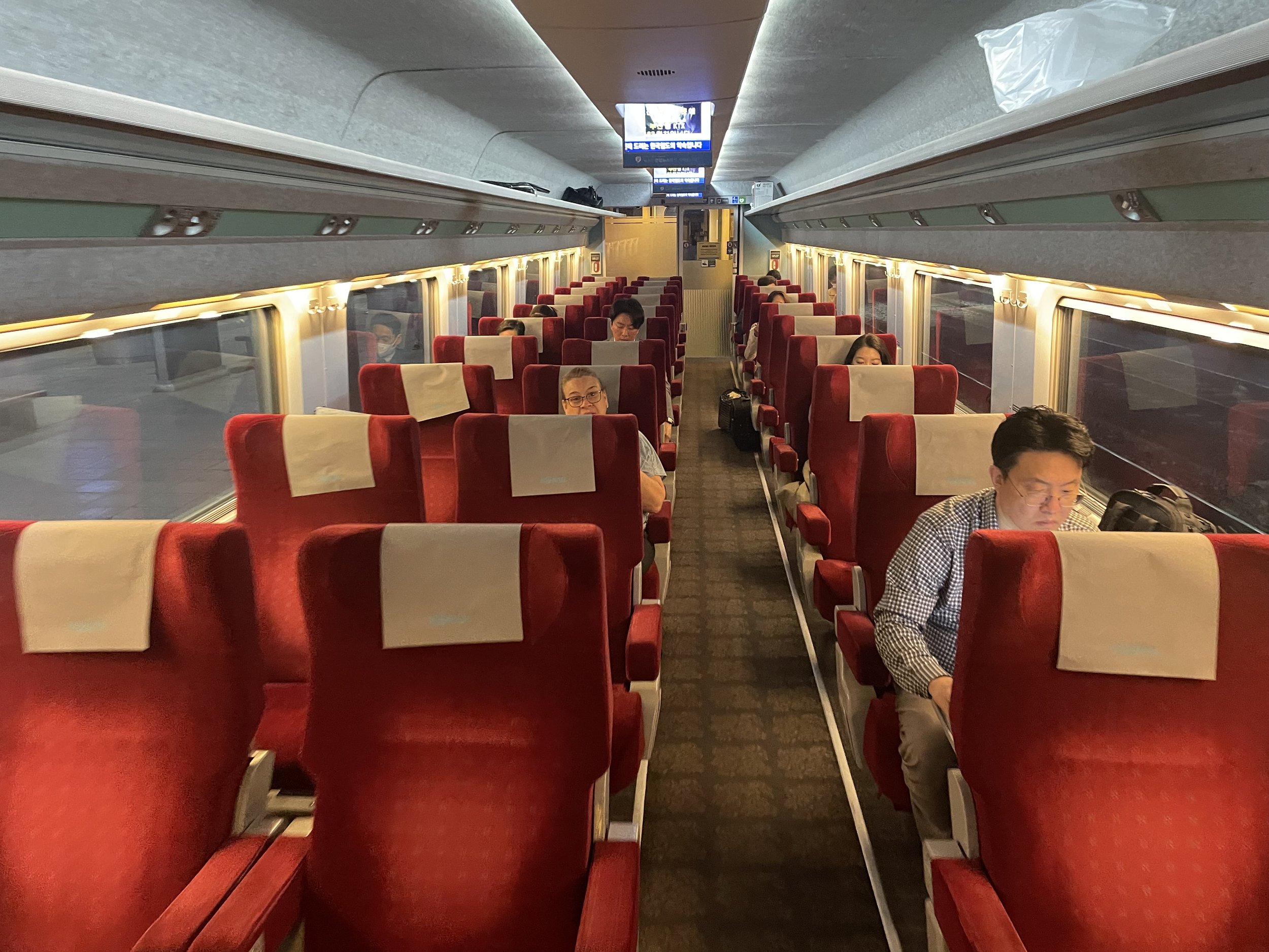 1st Class Carriage, KTX Train for Busan