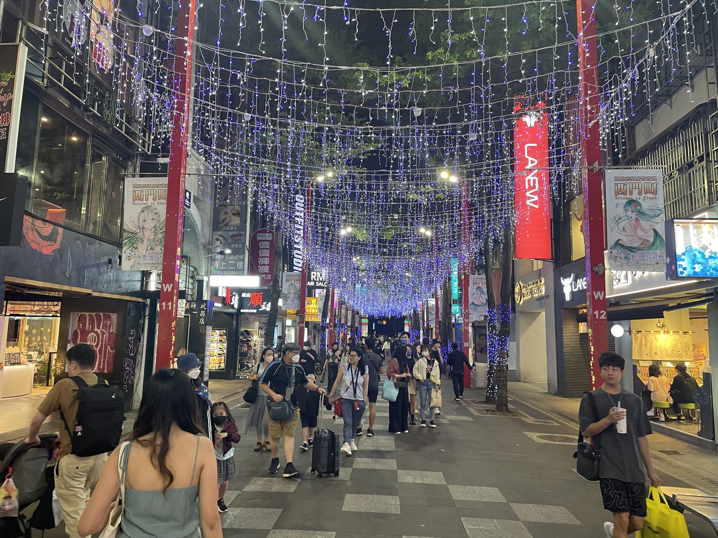 Ximen Shopping District, Taipei