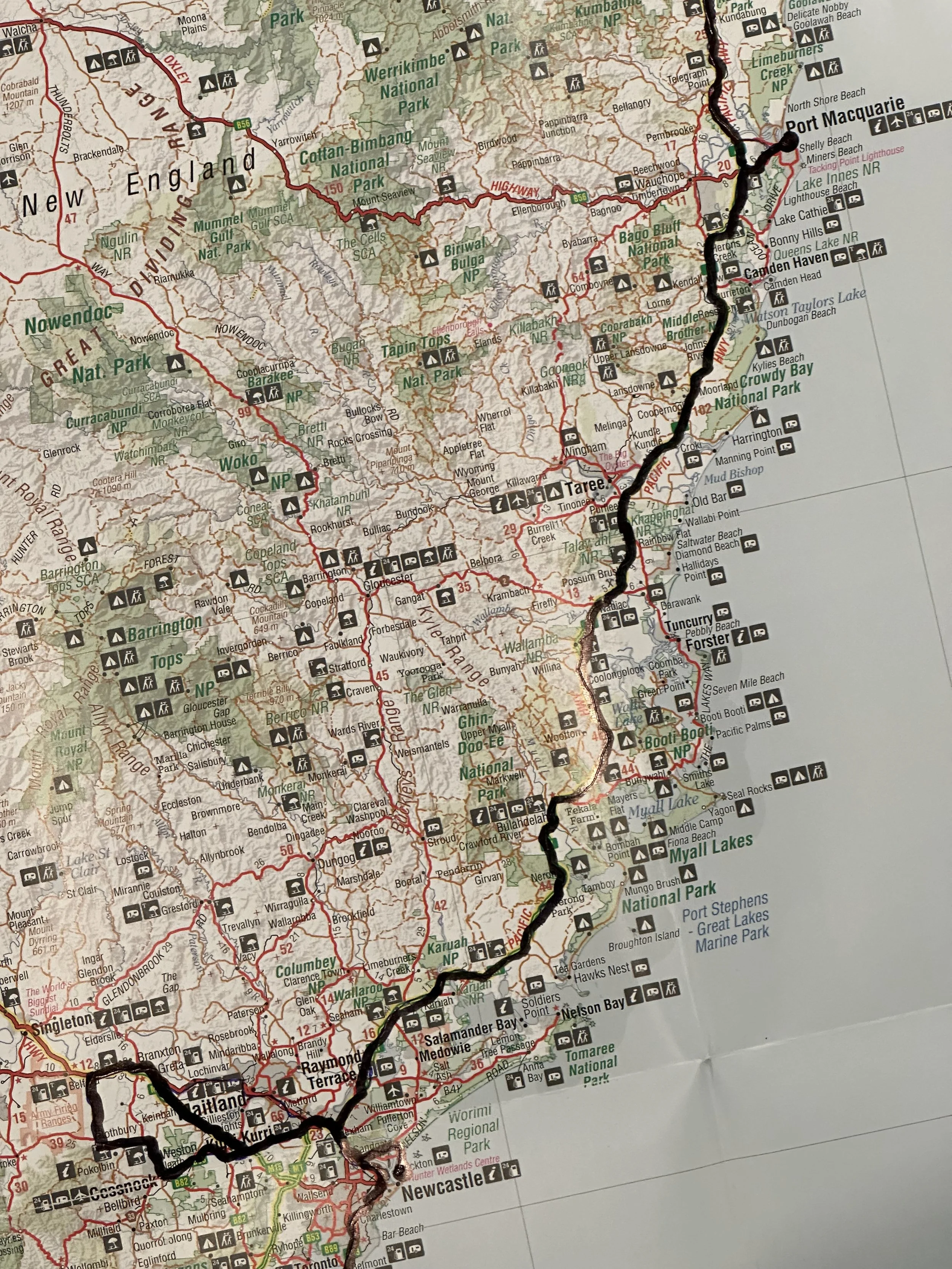 Newcastle to Port Macquarie