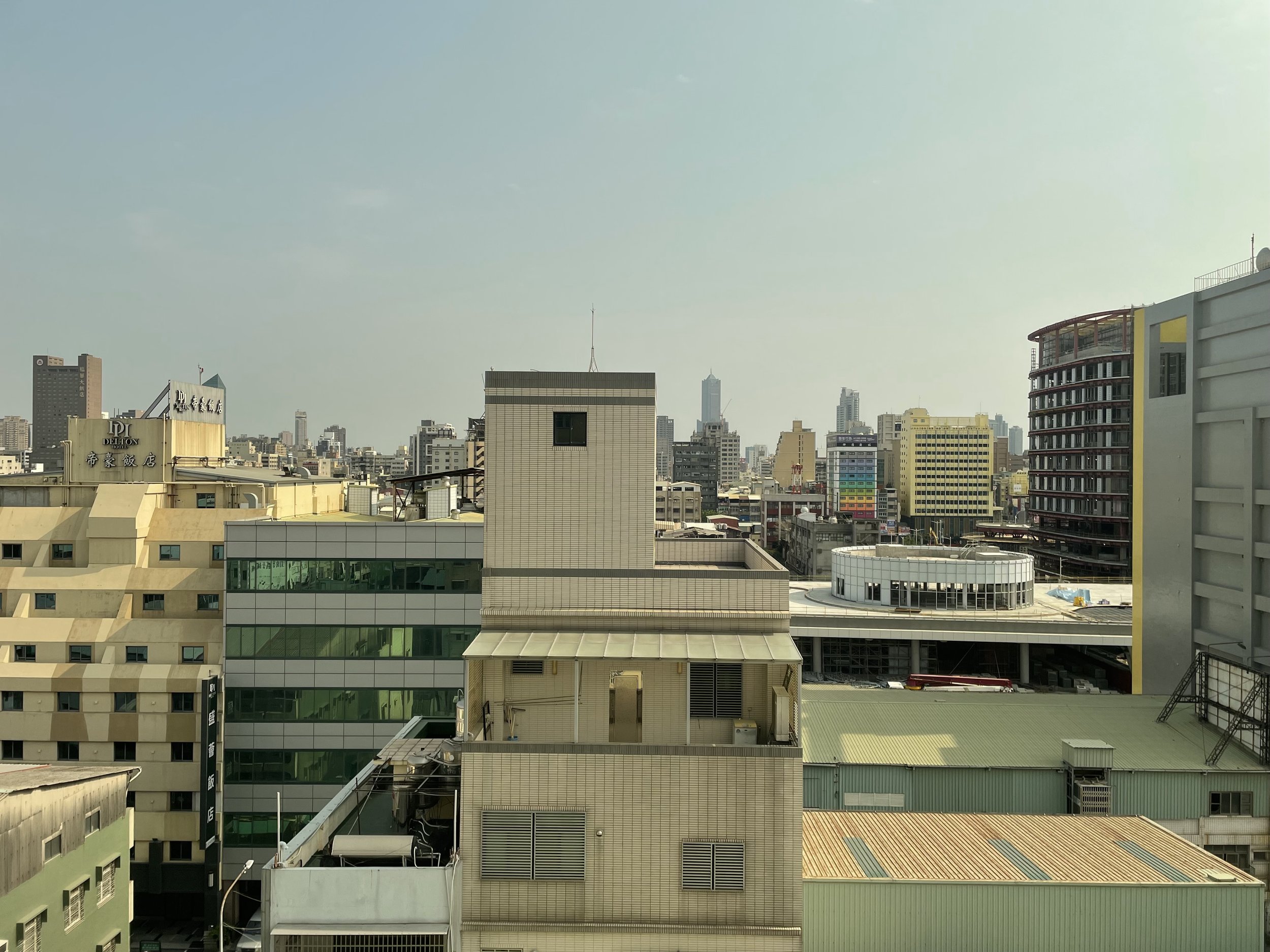 view from Hotel Kindness room, Kaohsiung