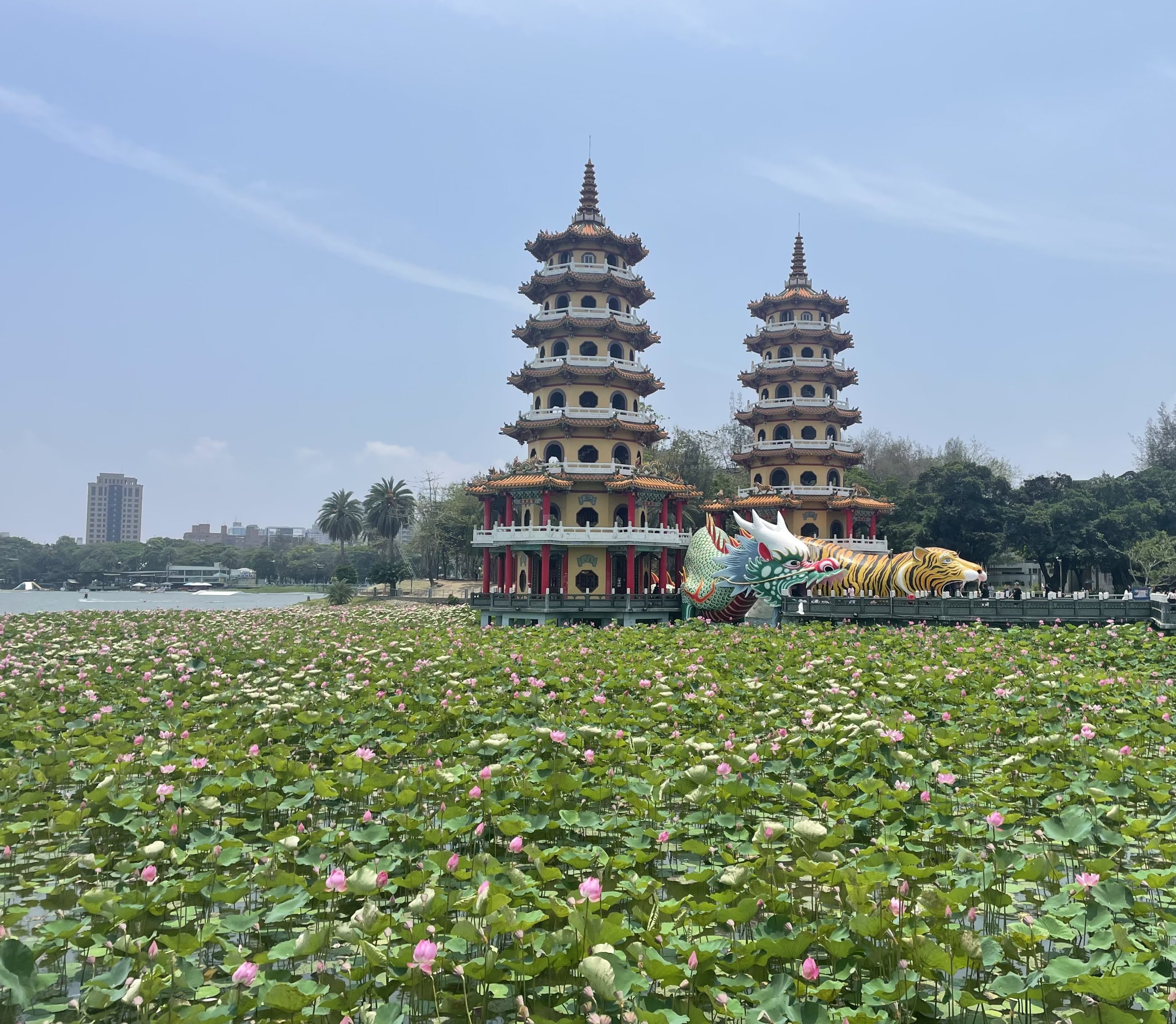 Dragon and Tiger Pagoda, Lotus Pond, Kaohsiung