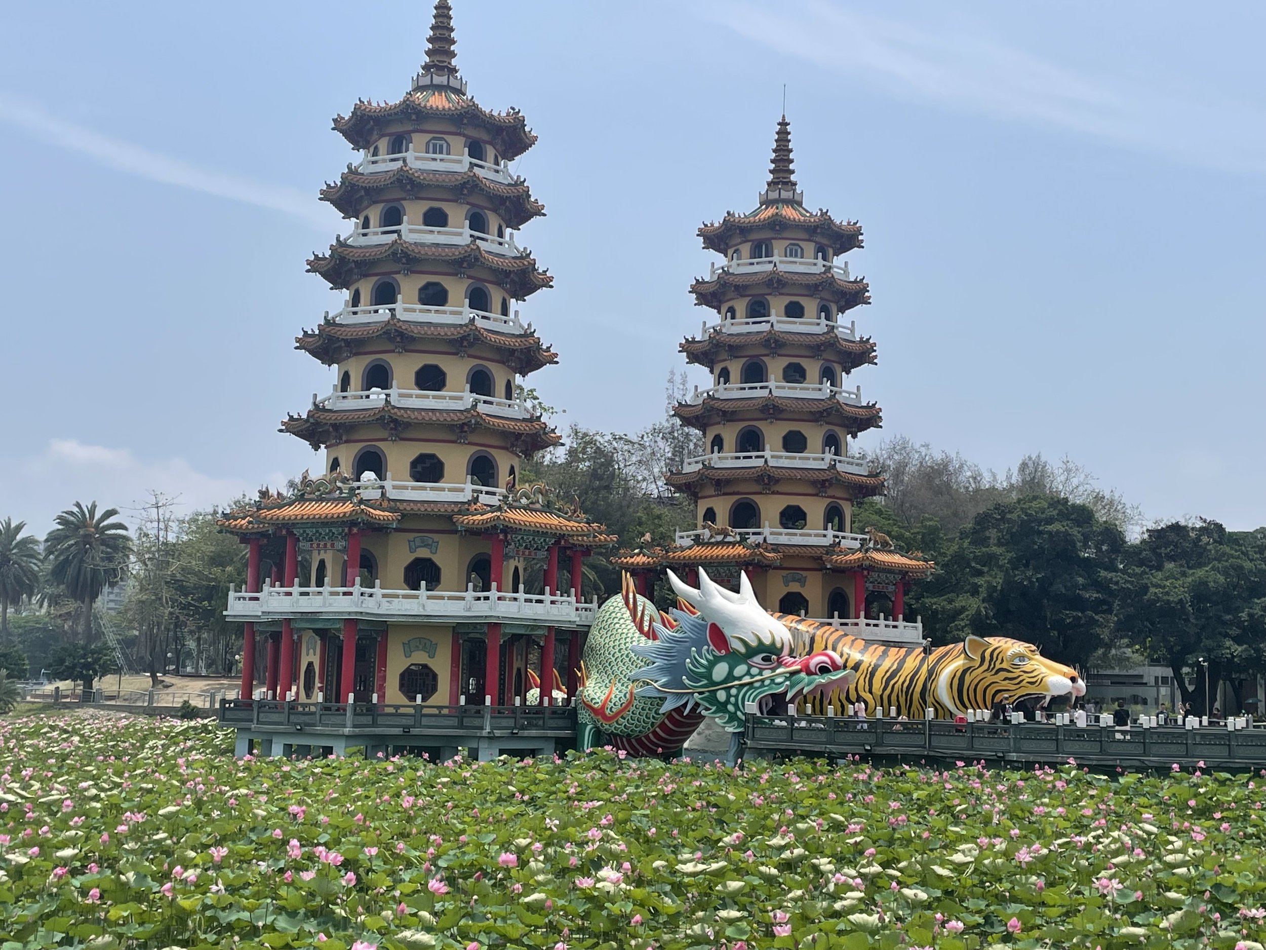 Dragon and Tiger Pagoda, Lotus Pond, Kaohsiung