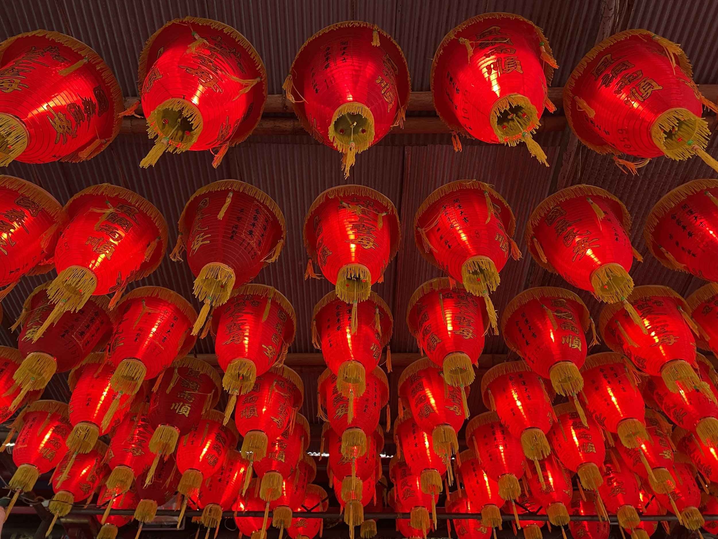 Red Lanterns, Shilan Market, Taipei