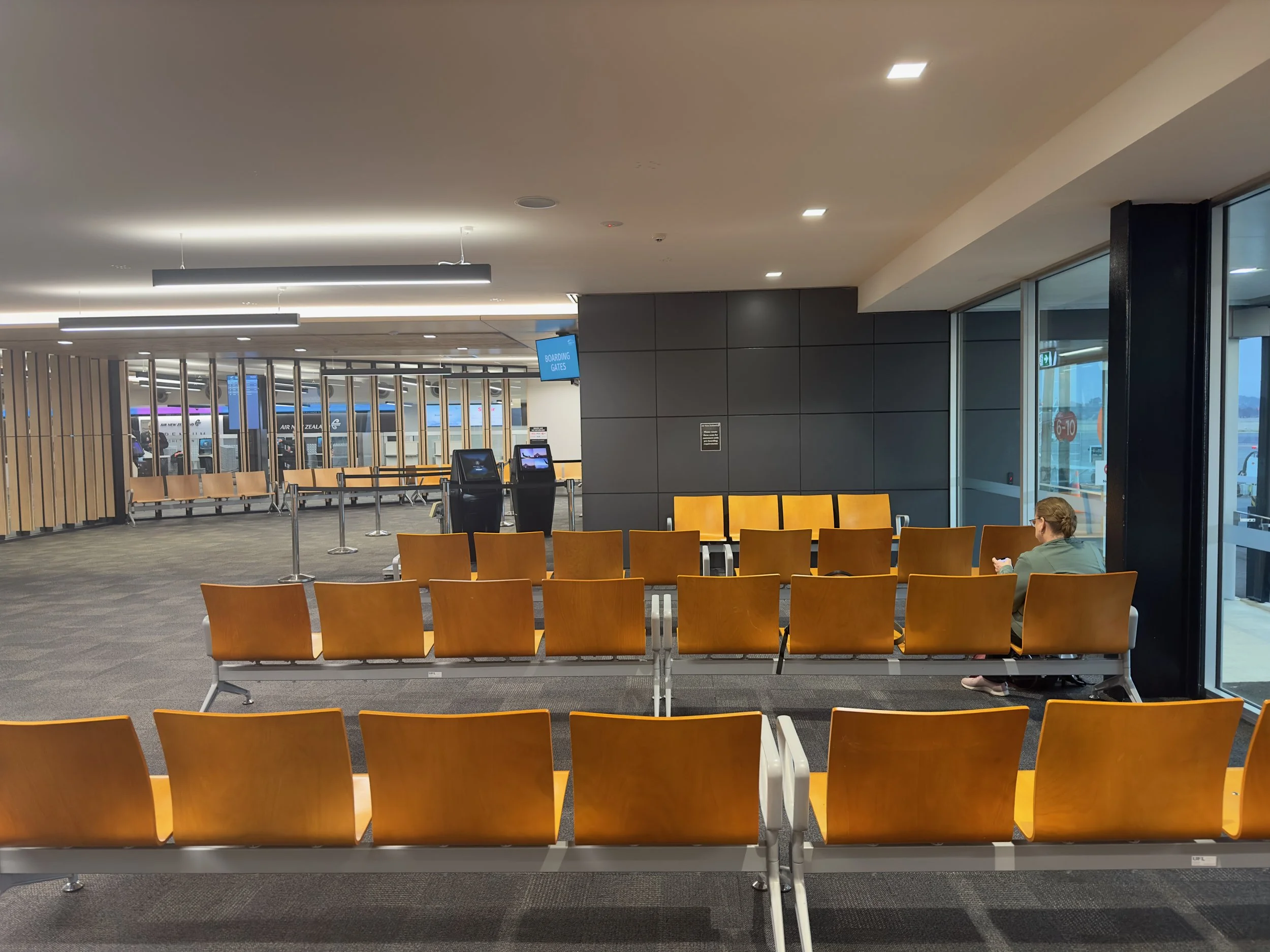 The Waiting, Napier Airport