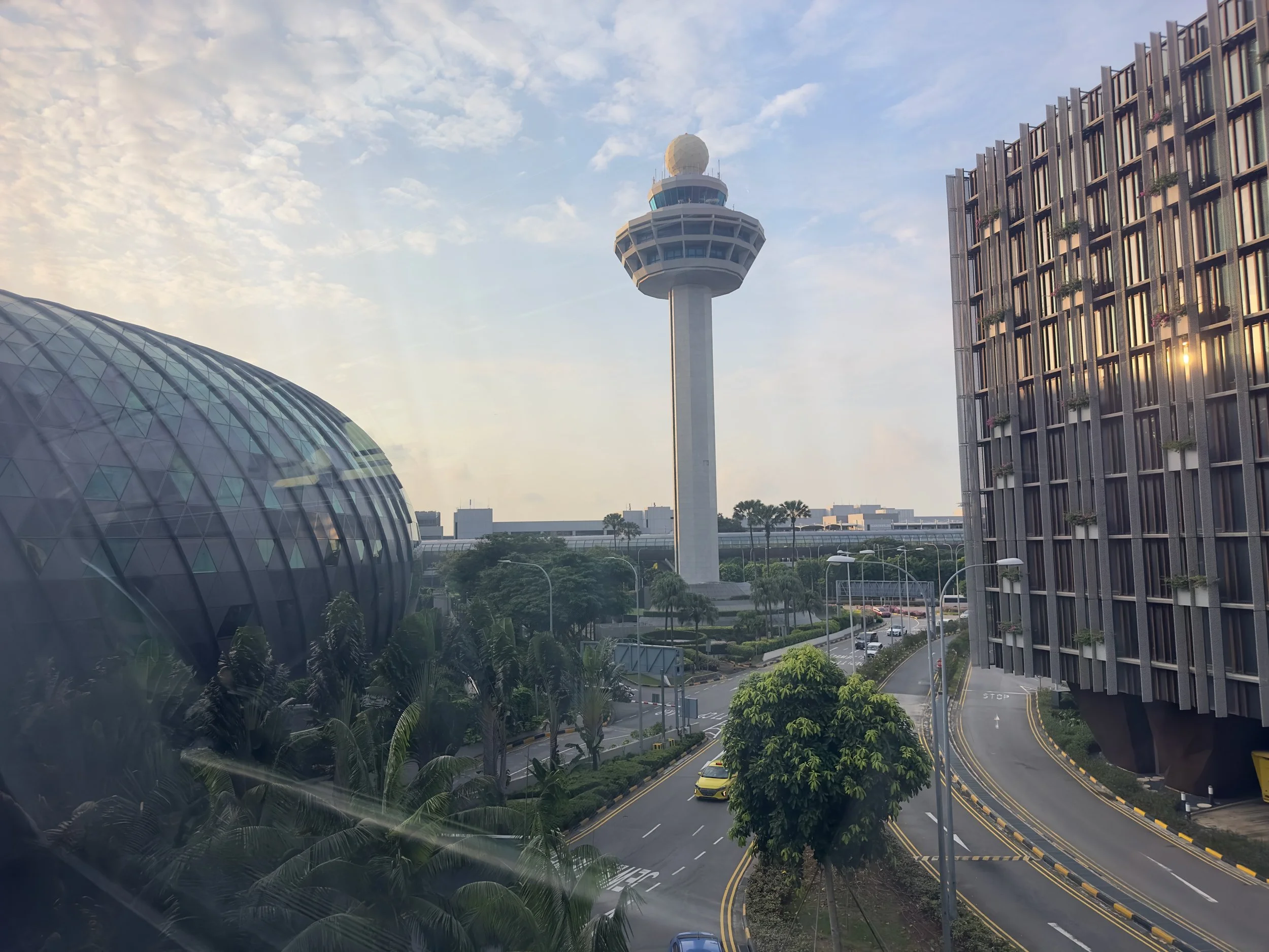 Changi Tower and the Jewel