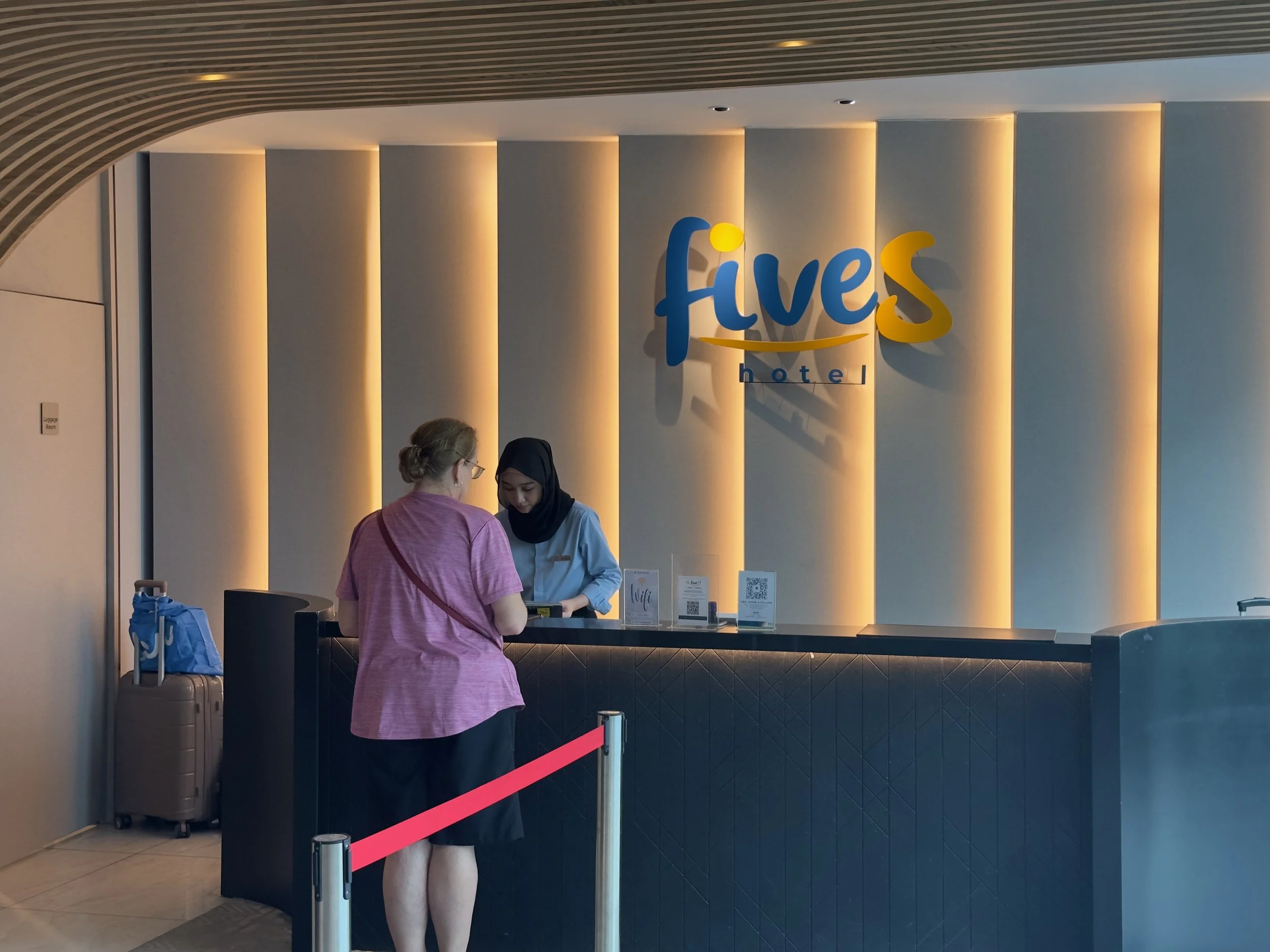 Checking in a few days late at Fives Hotel, JB
