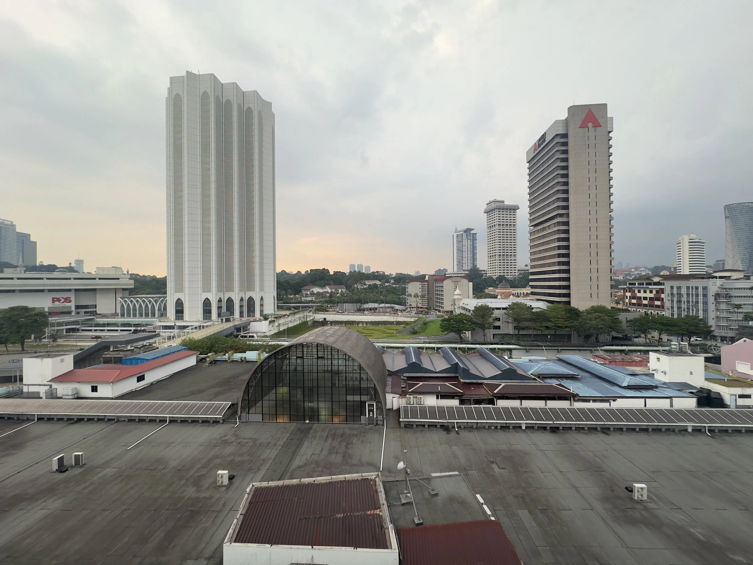 View from Room 602, Santa Grand Hotel