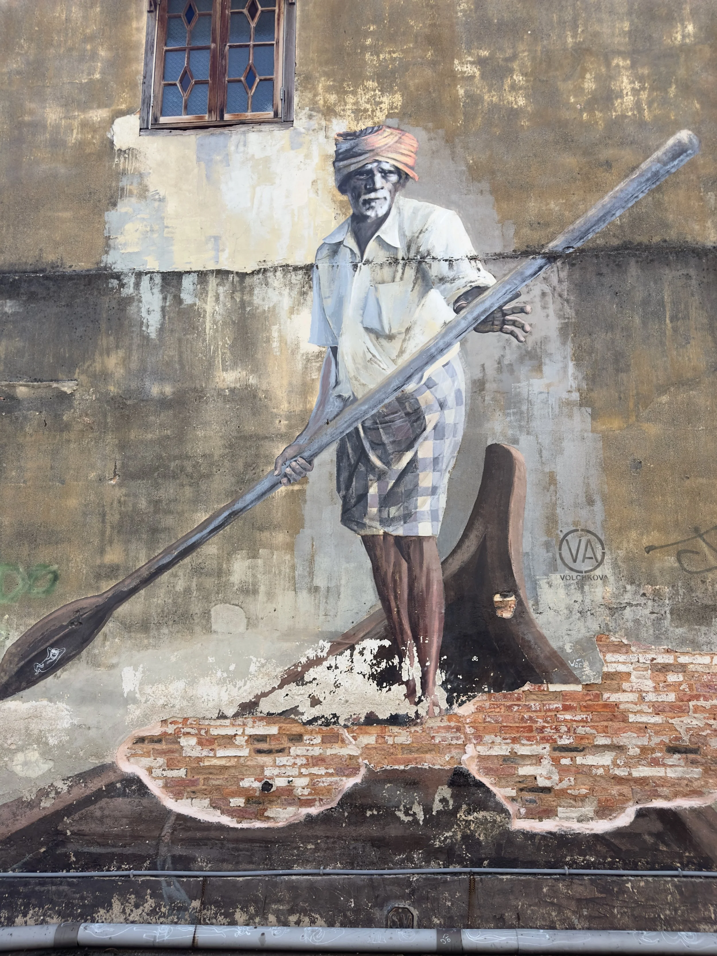 Indian Boatman, Klang Street, Old Town