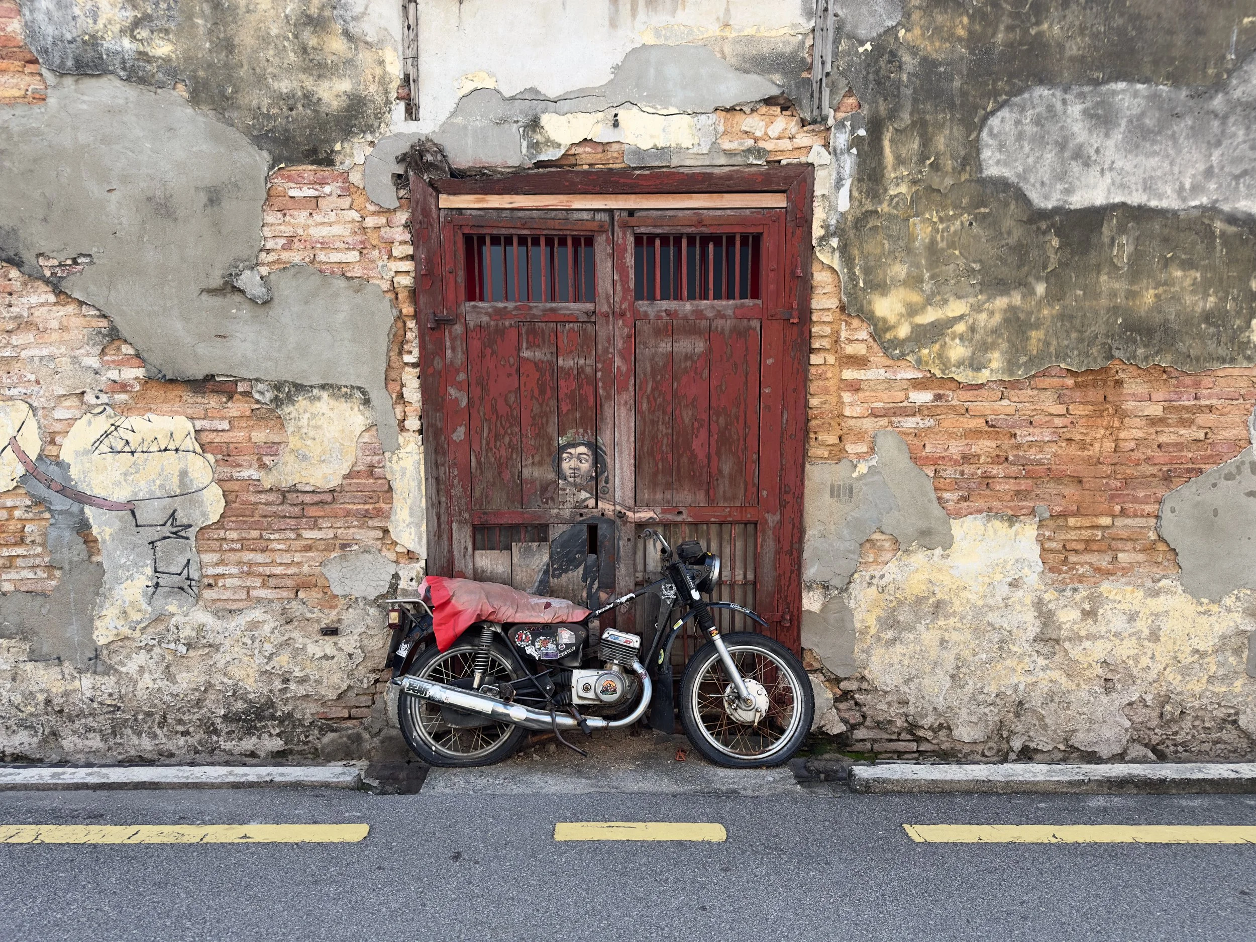 Boy on Motorbike, Lebuh Ah Quee, Old Town
