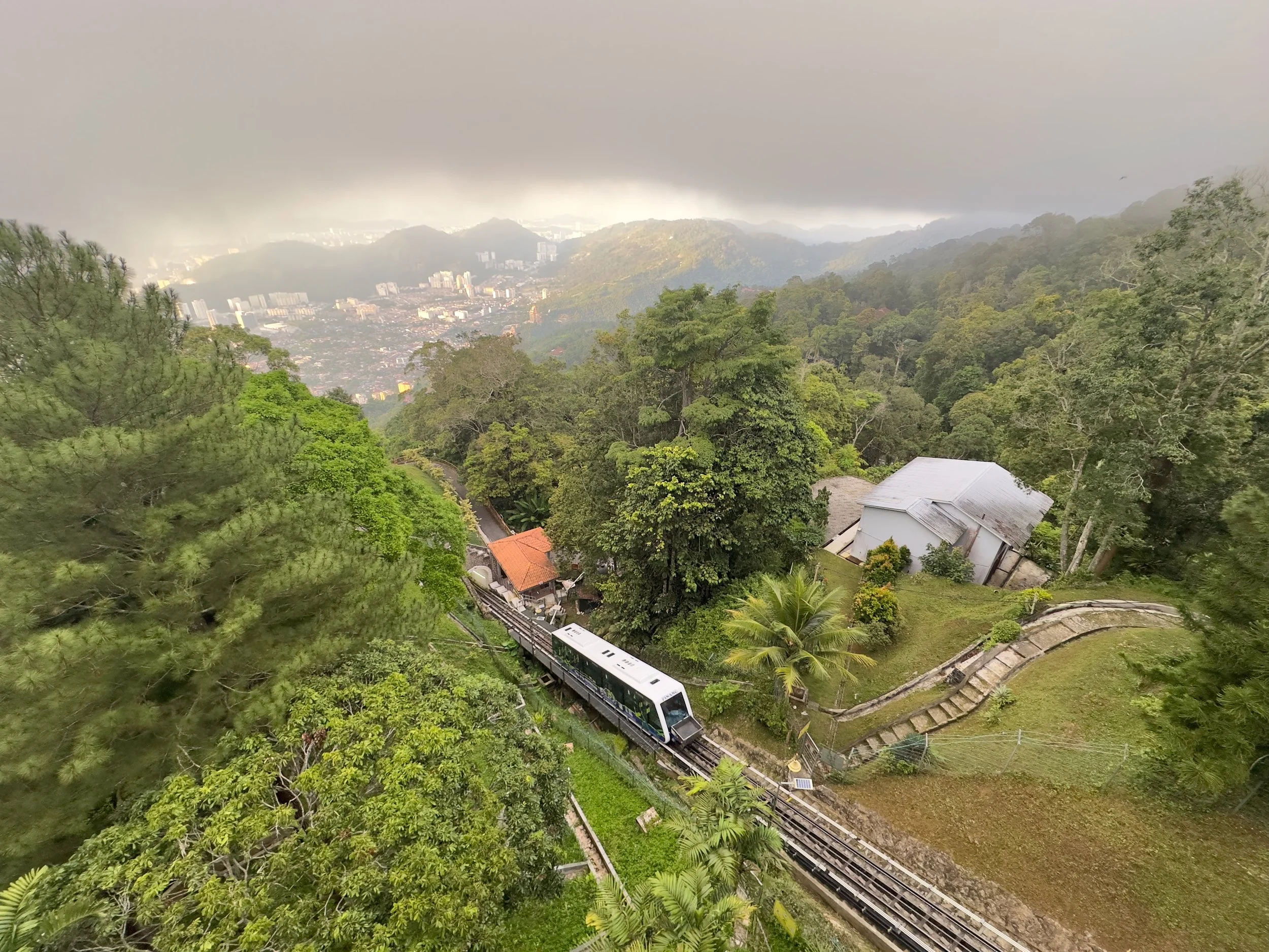 The way down, Penang Hill