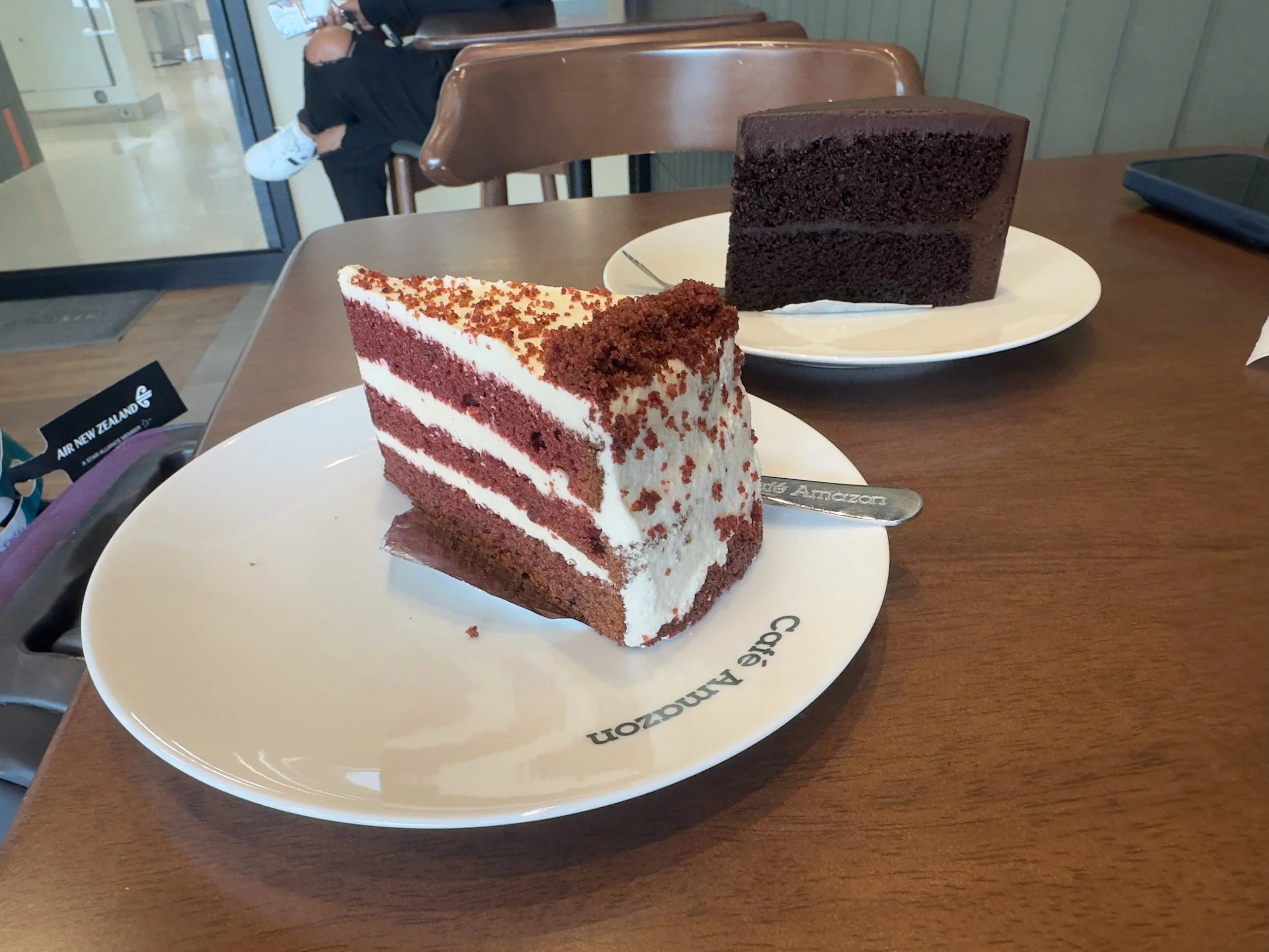 Coffee and Cake,  Cafe Amazon