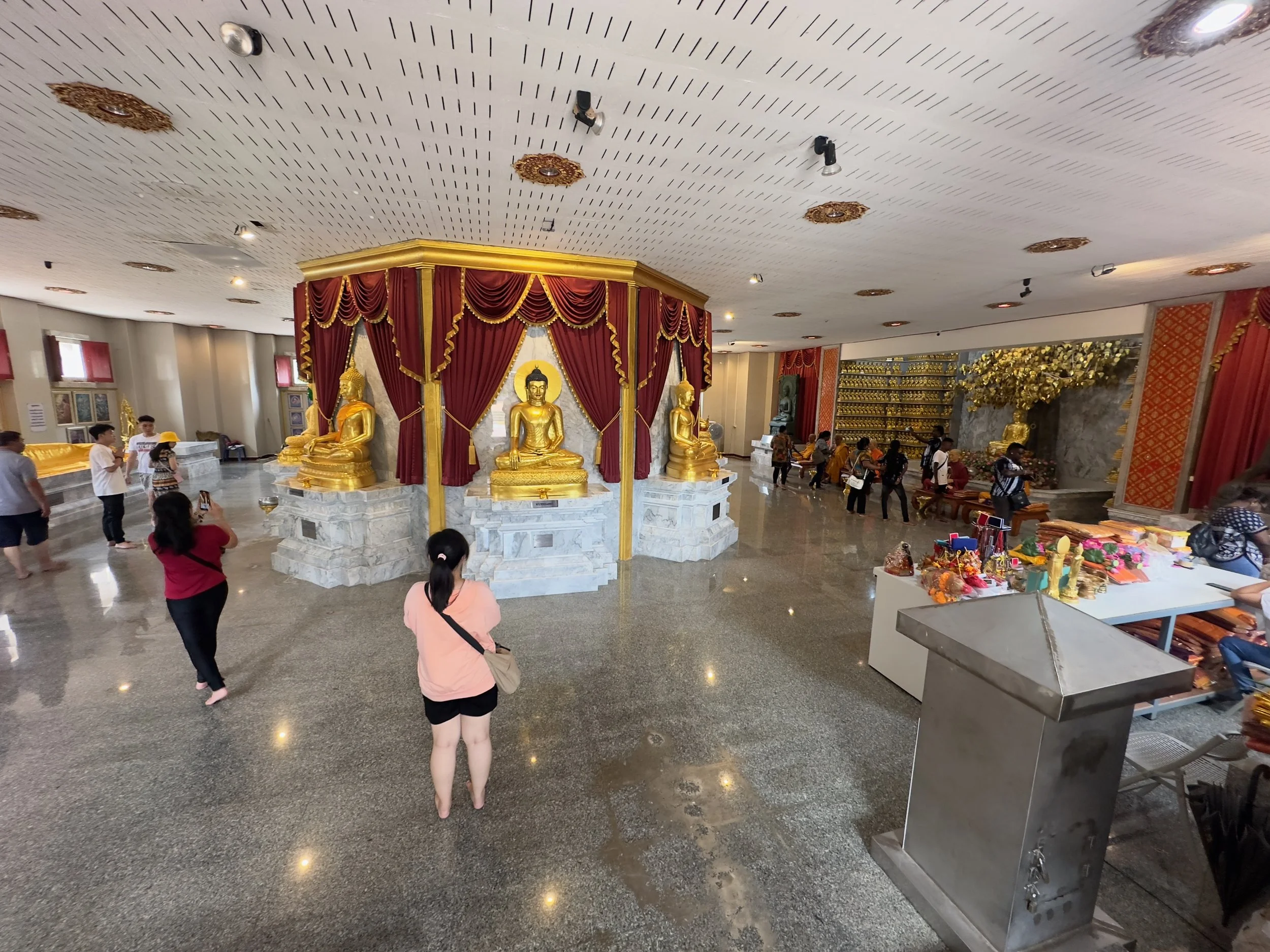 Temple under the Buddha Statue, Hat Yai Municipal Park