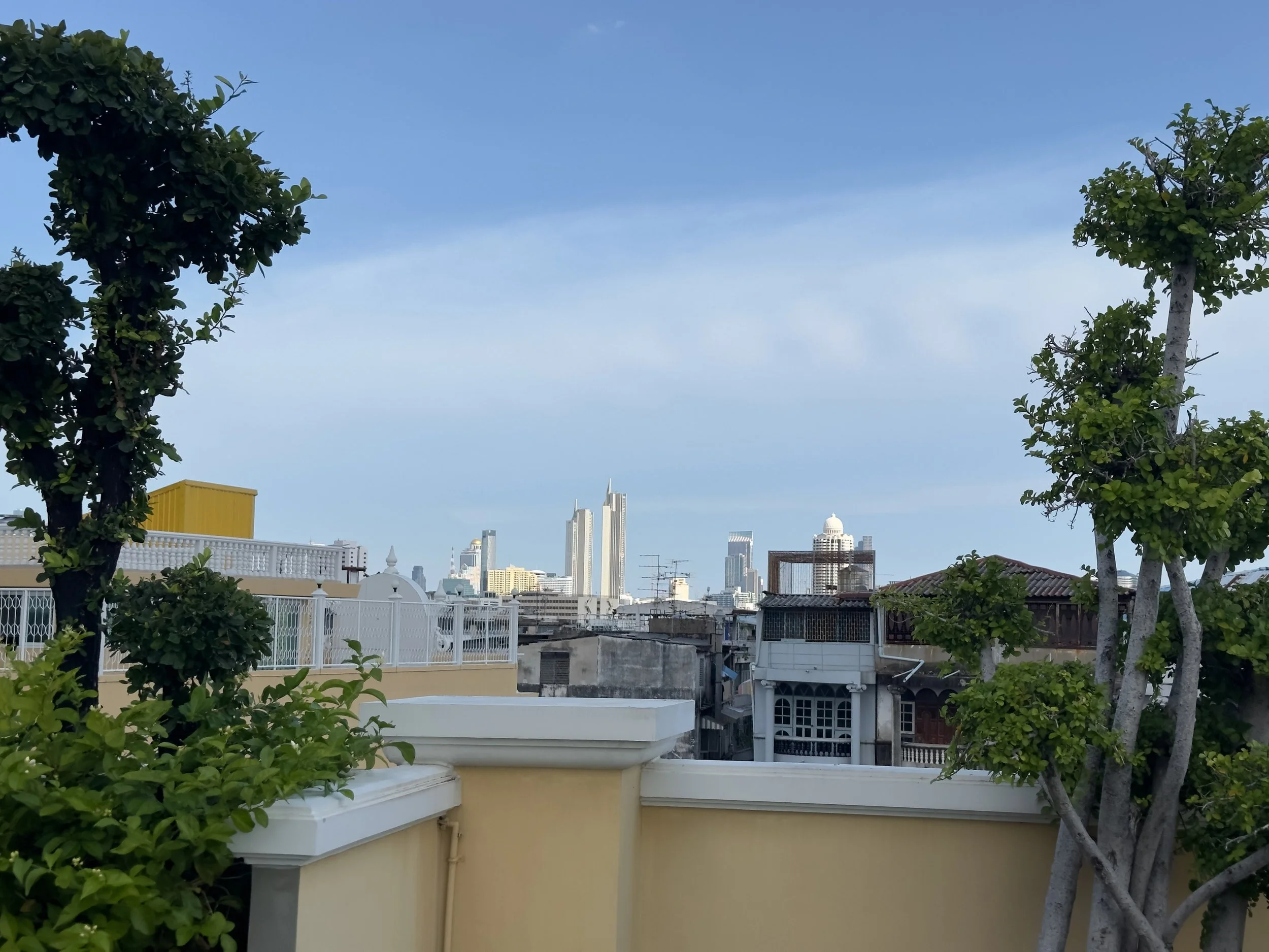 Siri Heritage Hotel Roof top looking southeast