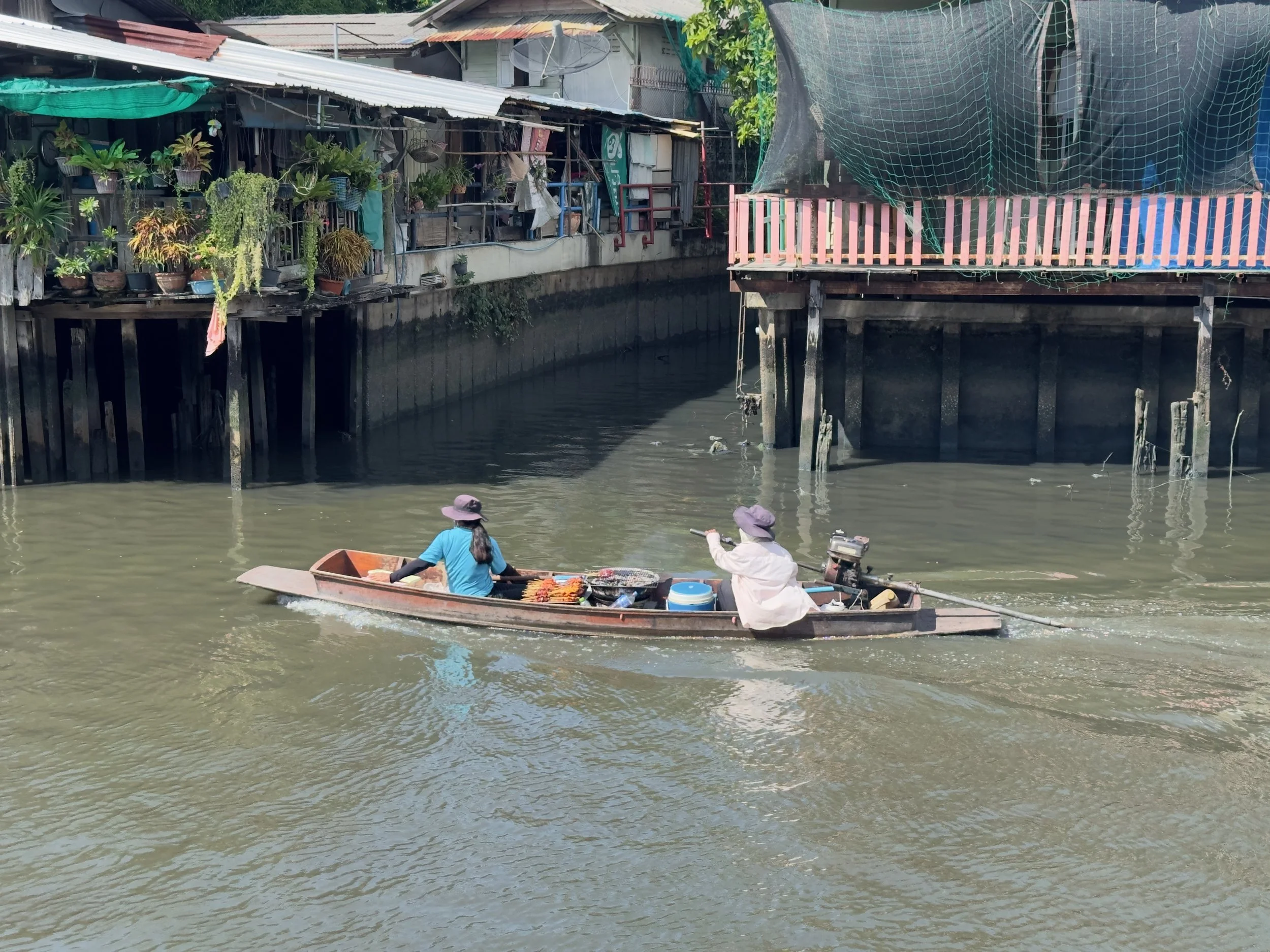 Local Transport on the Bangkok Yai Canal