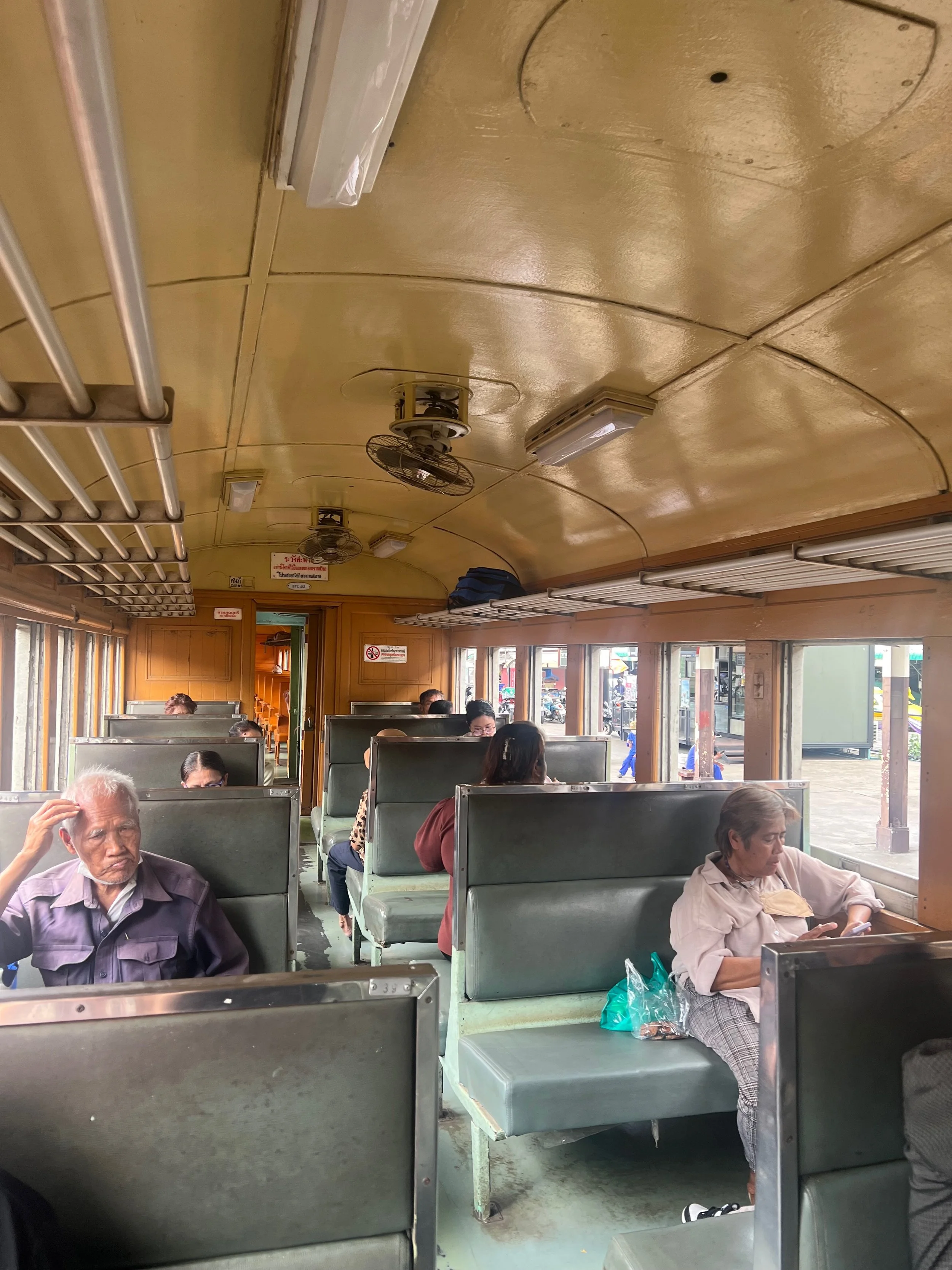 Our carriage to Kanchanaburi