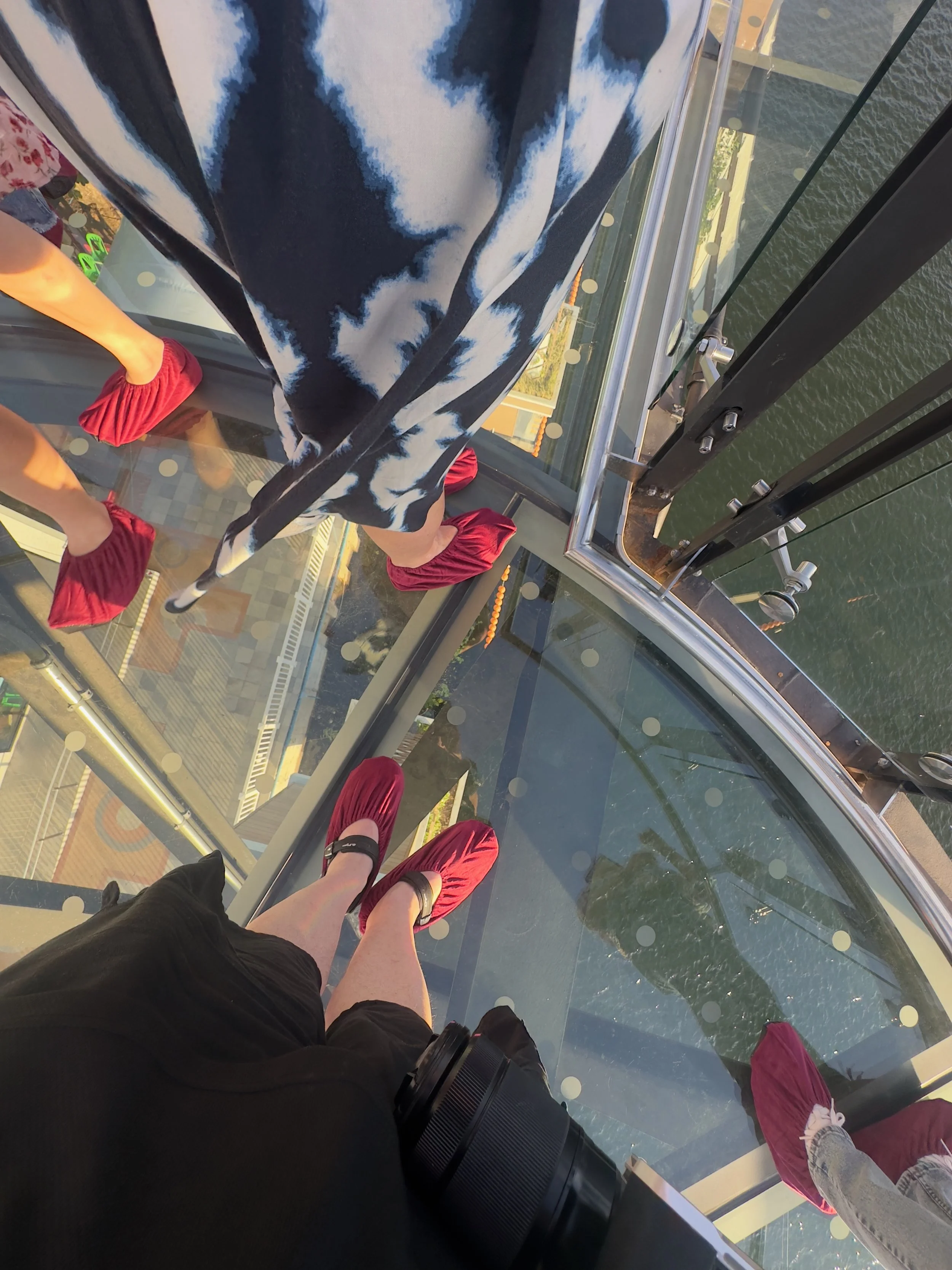 Fancy shoes, Skywalk, Kanchanaburi