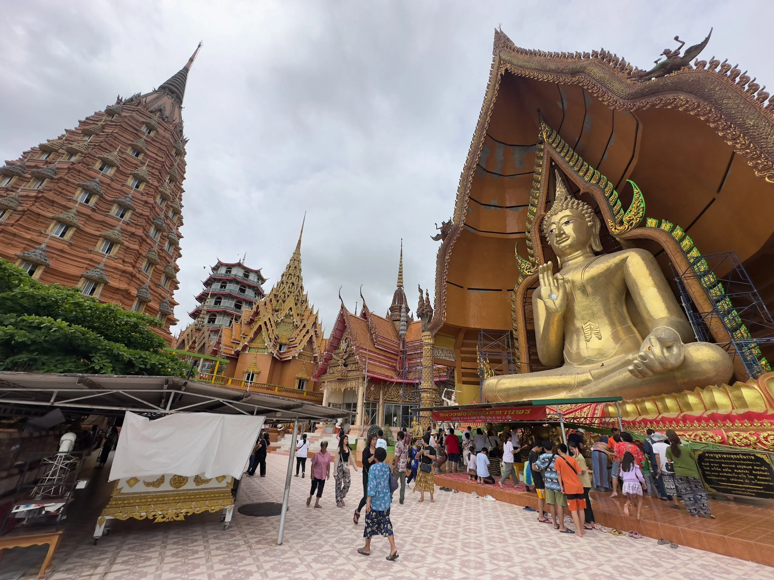 Buddha and the complex of temples