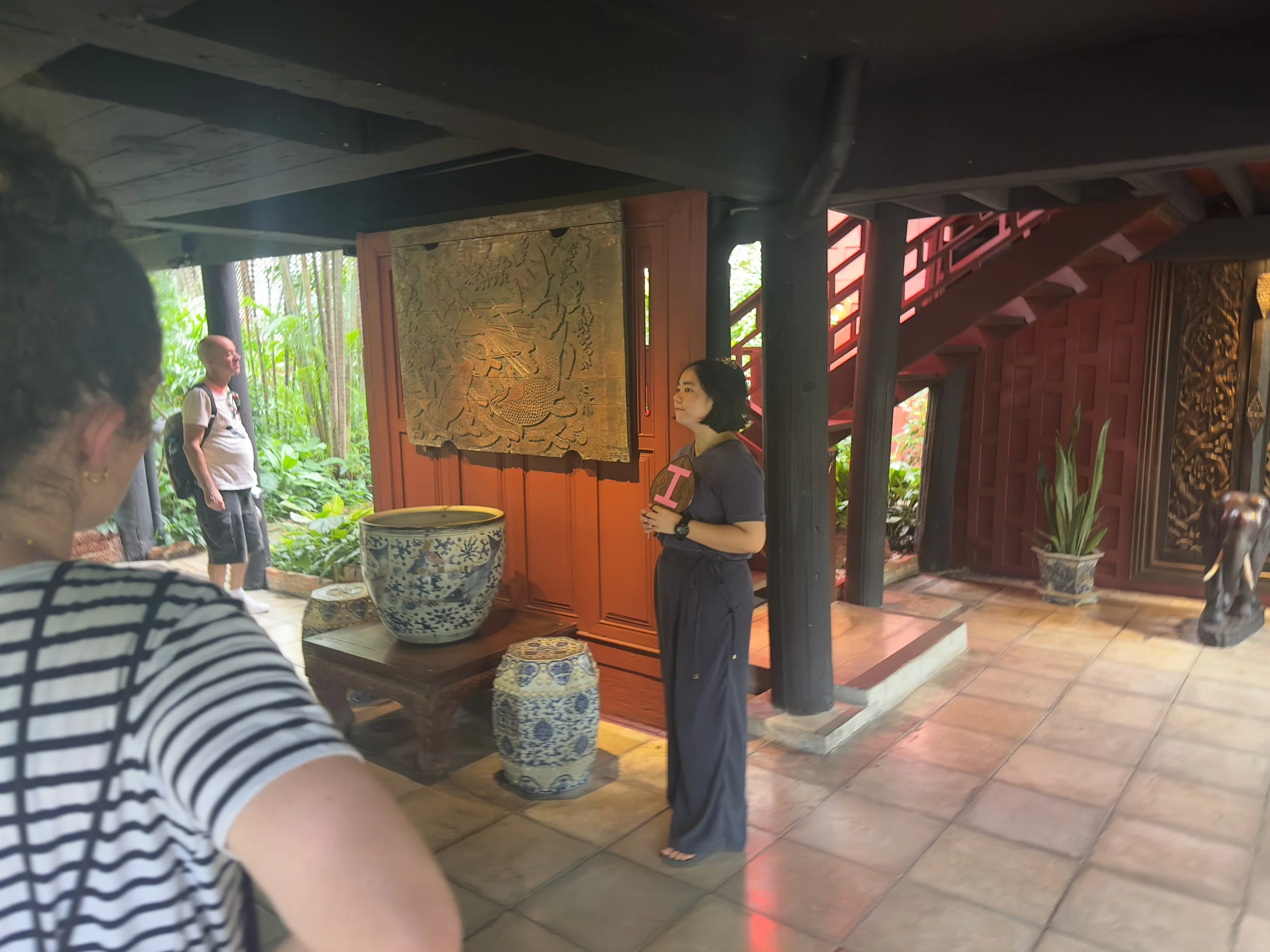 "Amy", our guide
