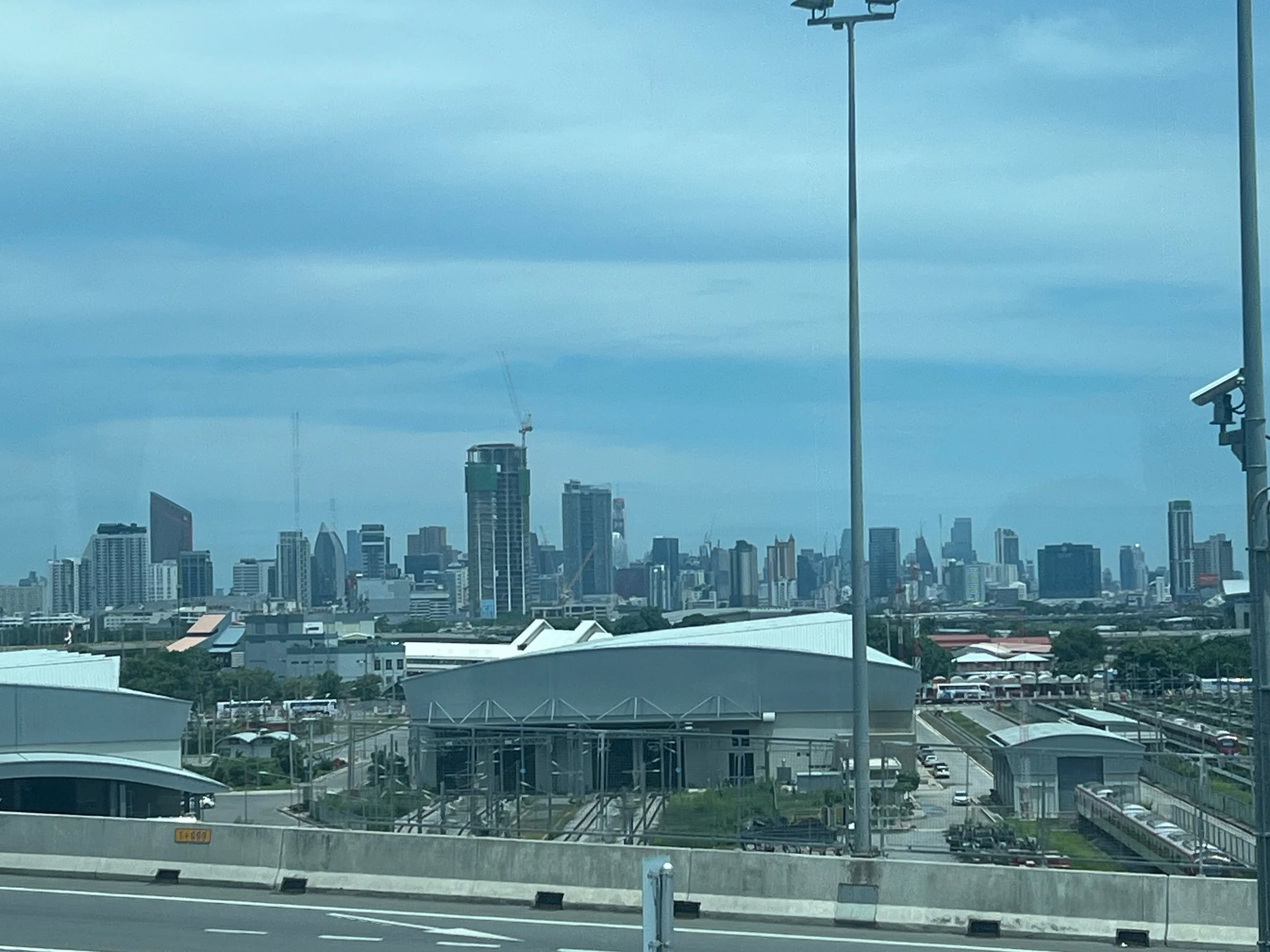 Heading back into Bangkok