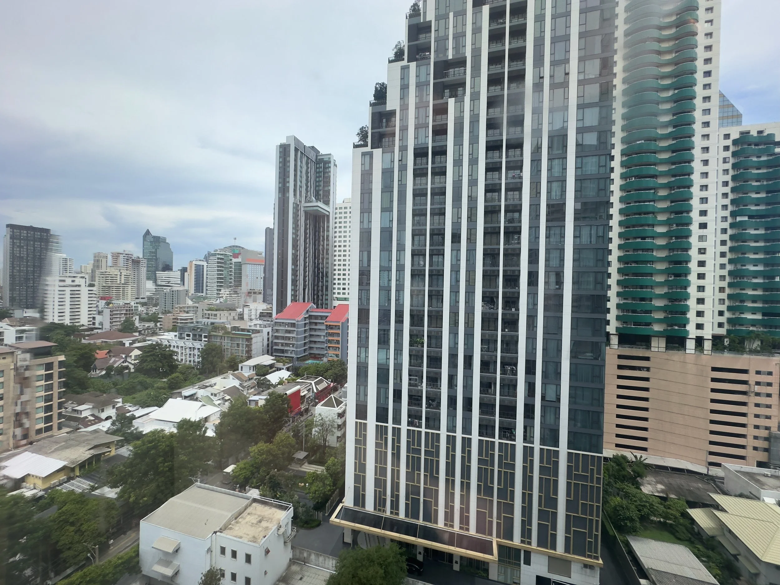 View from Room 1501, Tai Pan Hotel, looking south