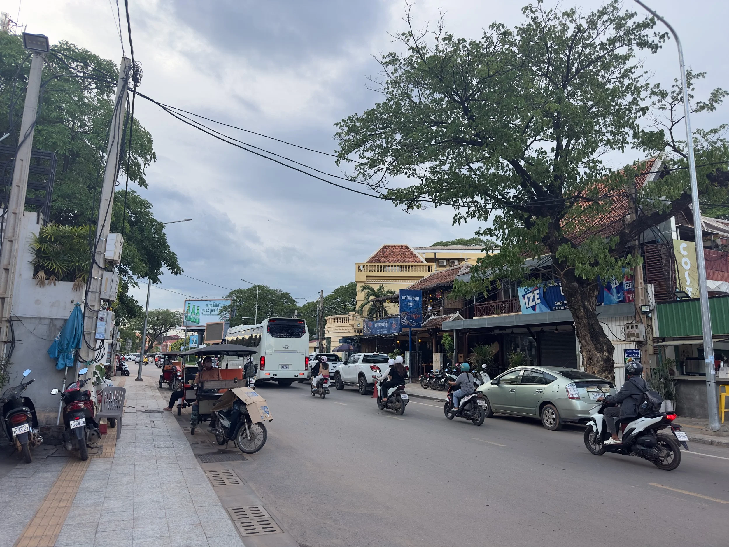 7 Makara Street outside the Royal Crown and Spa, Siem Reap