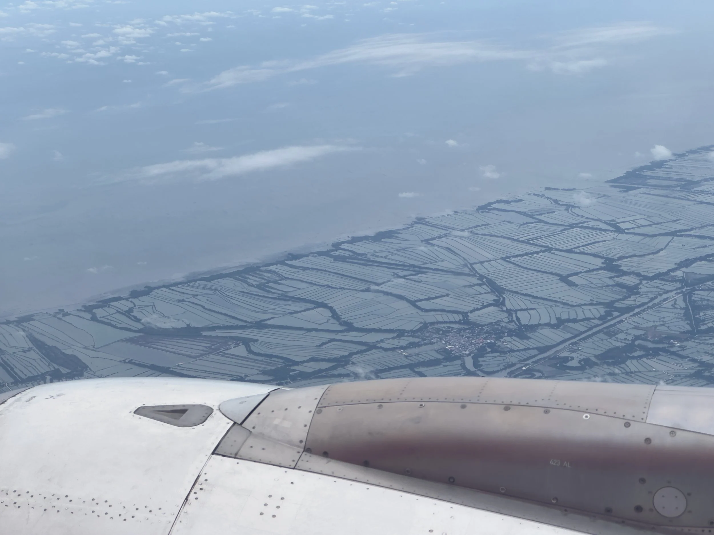The plains of Thailand where they meet the Gulf of Thailand