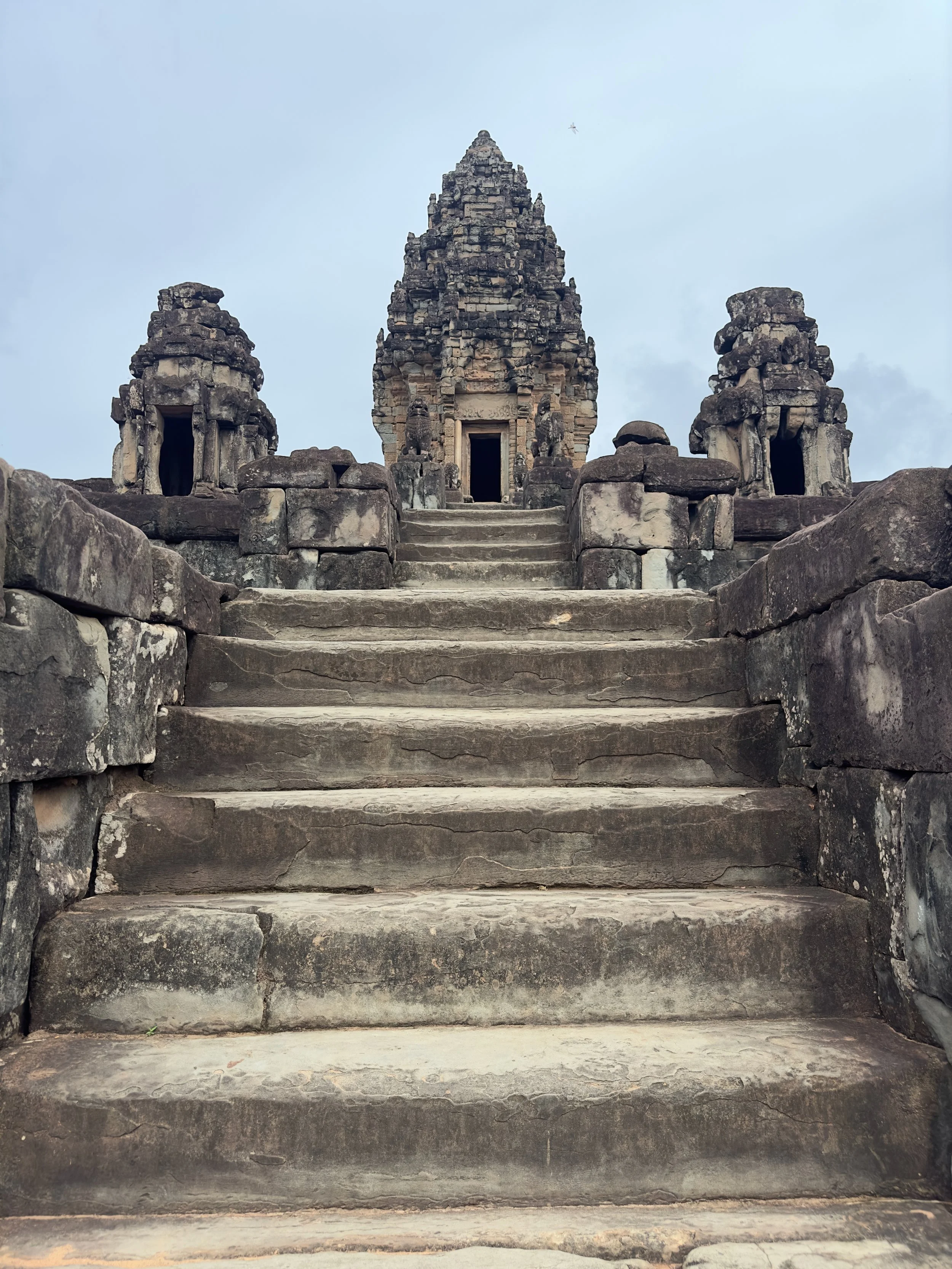 They are as steep as they look, Bakong Temple