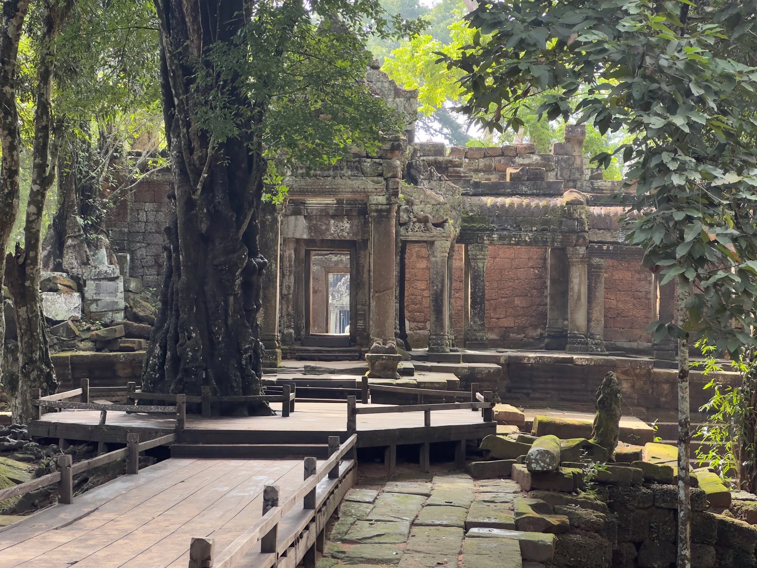 The front entrance, Ta Prohm