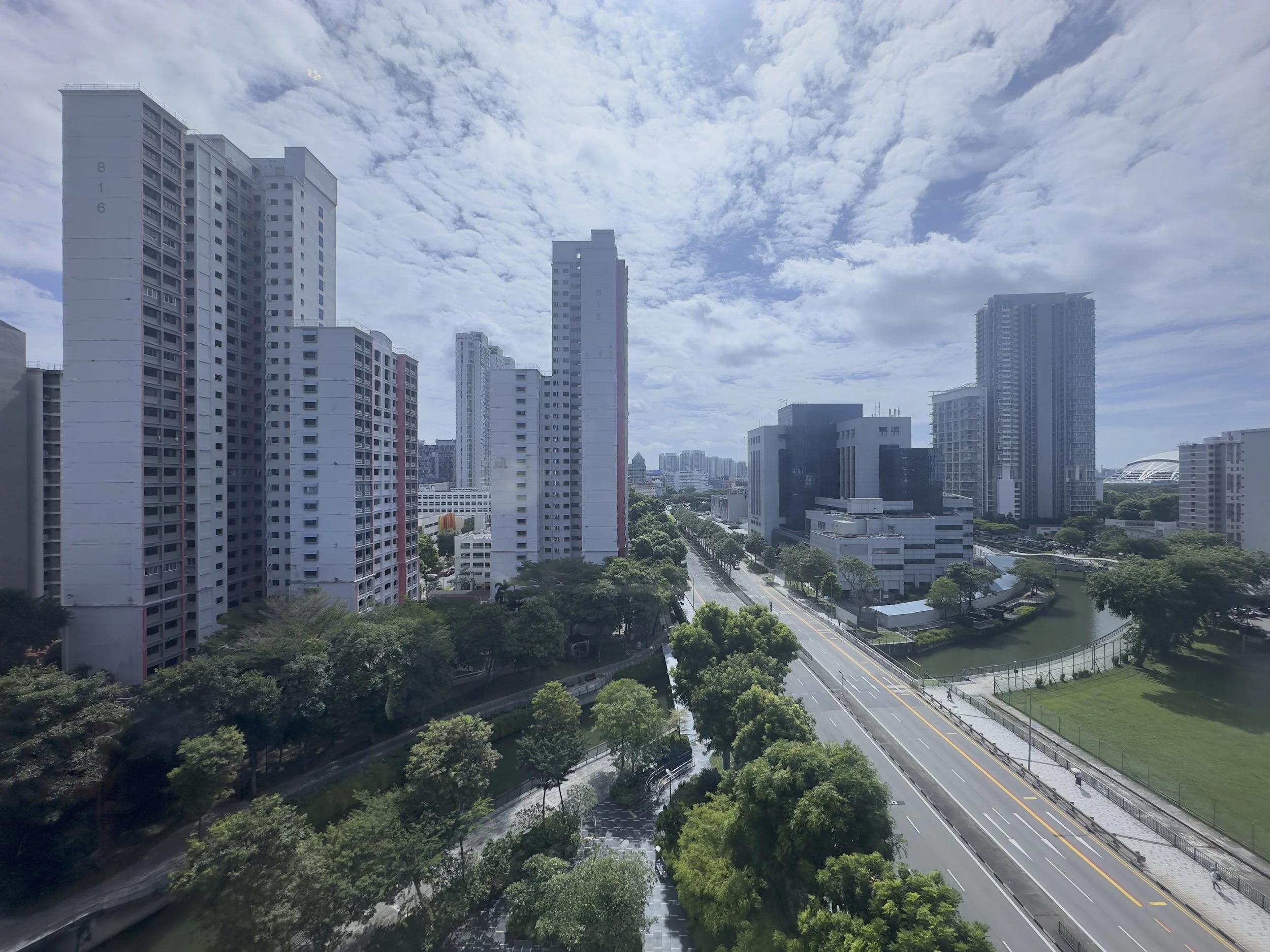 View from Room 5-99, Boss Hotel looking NE