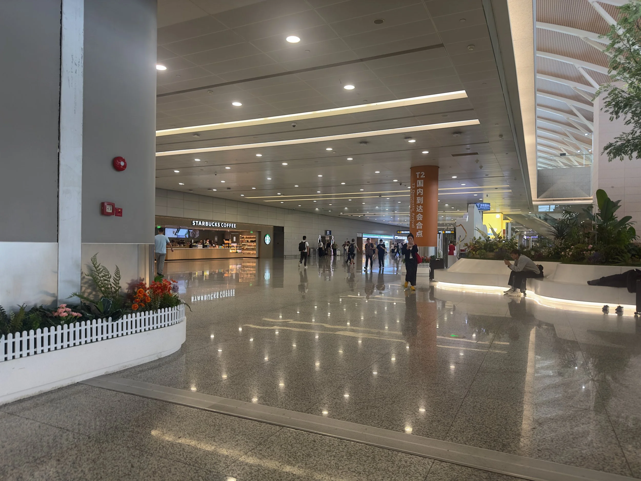 Shanghai Airport ( w/ Starbucks )