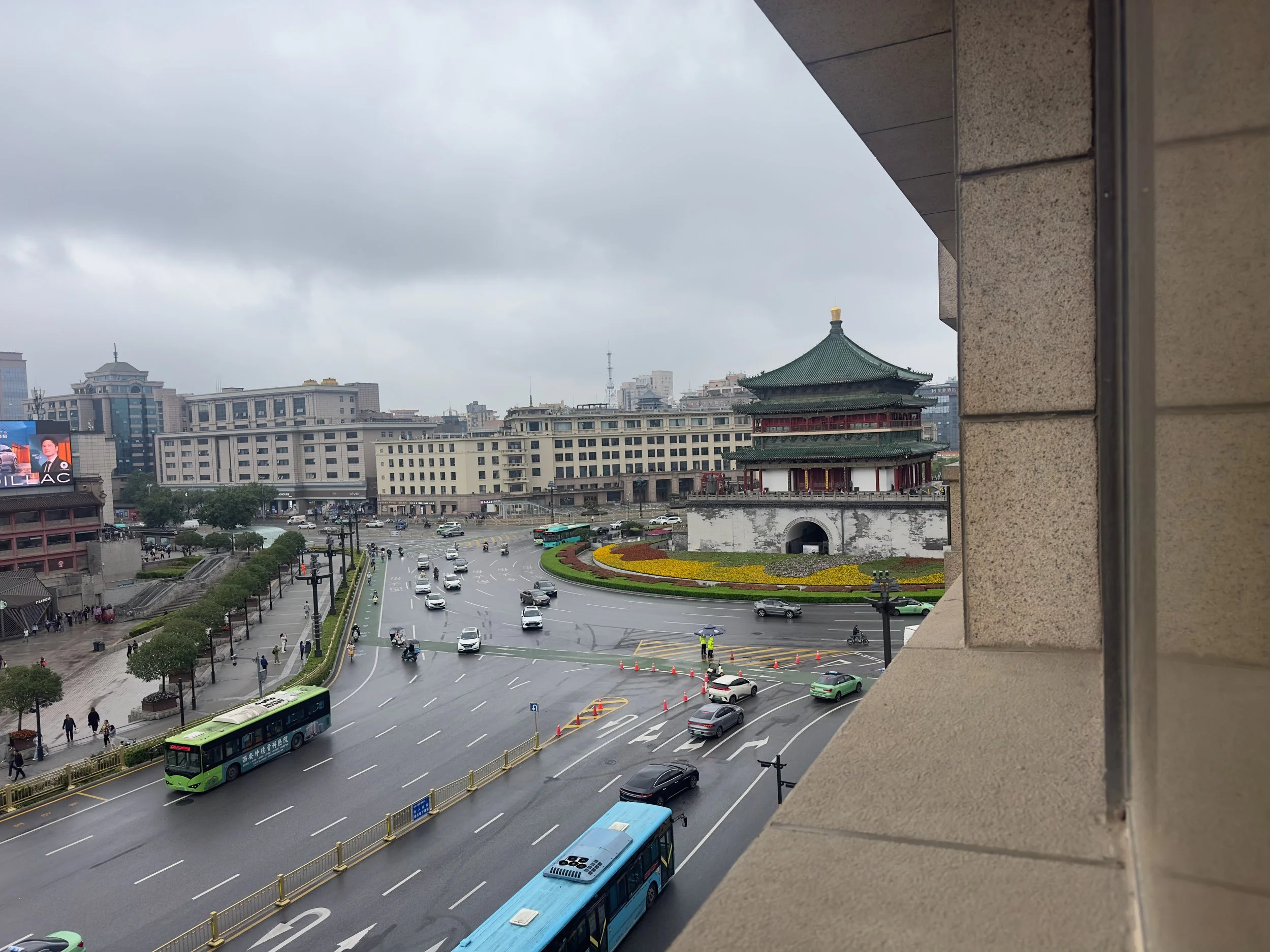 View of the Bell Tower from Room 507, Bell Hotel Hotel