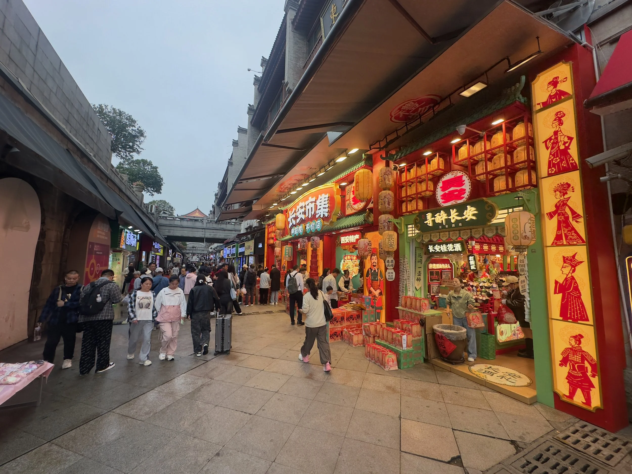 Alleyway heading to the Drum Tower
