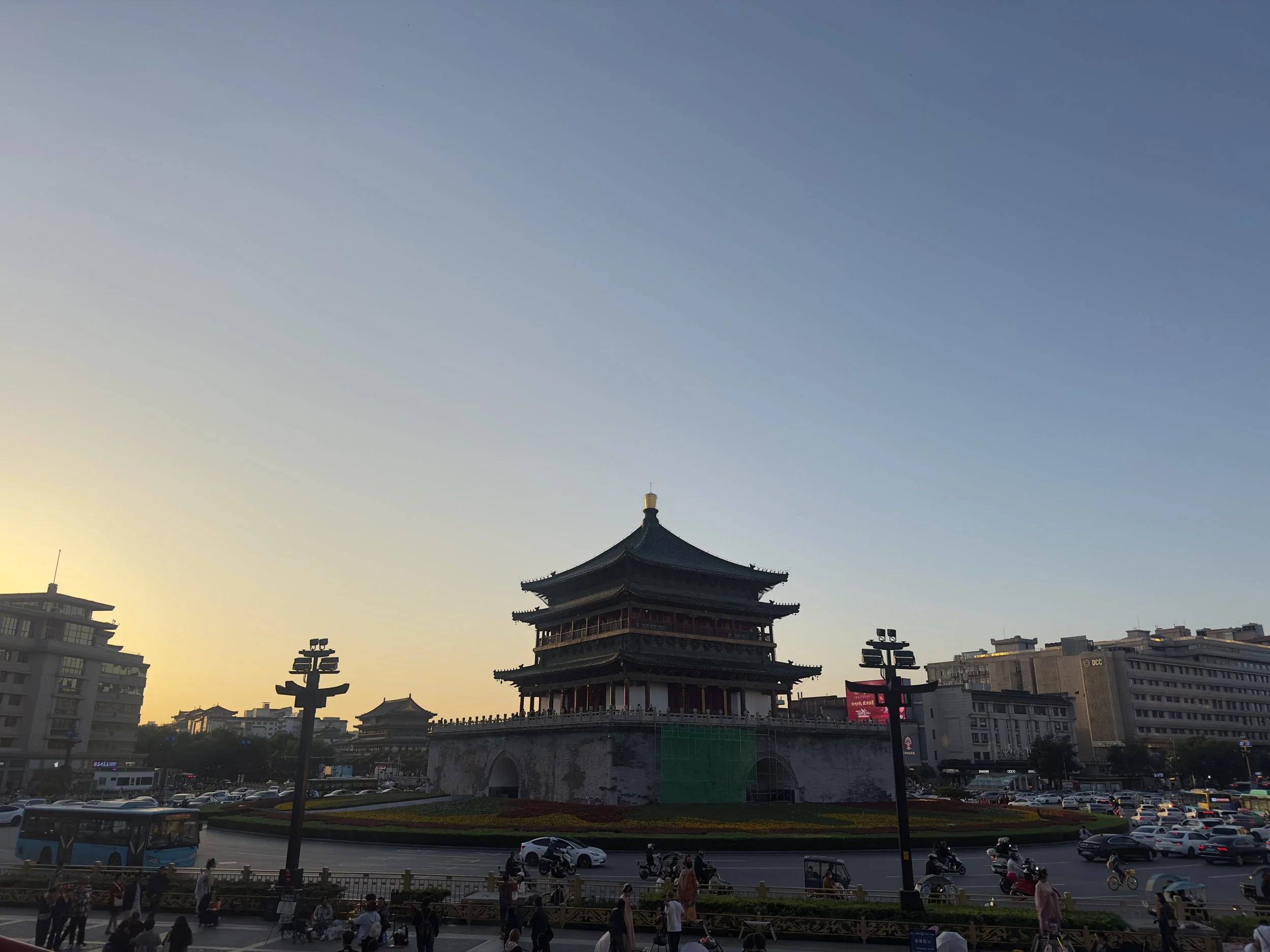 Bell Tower at sunset