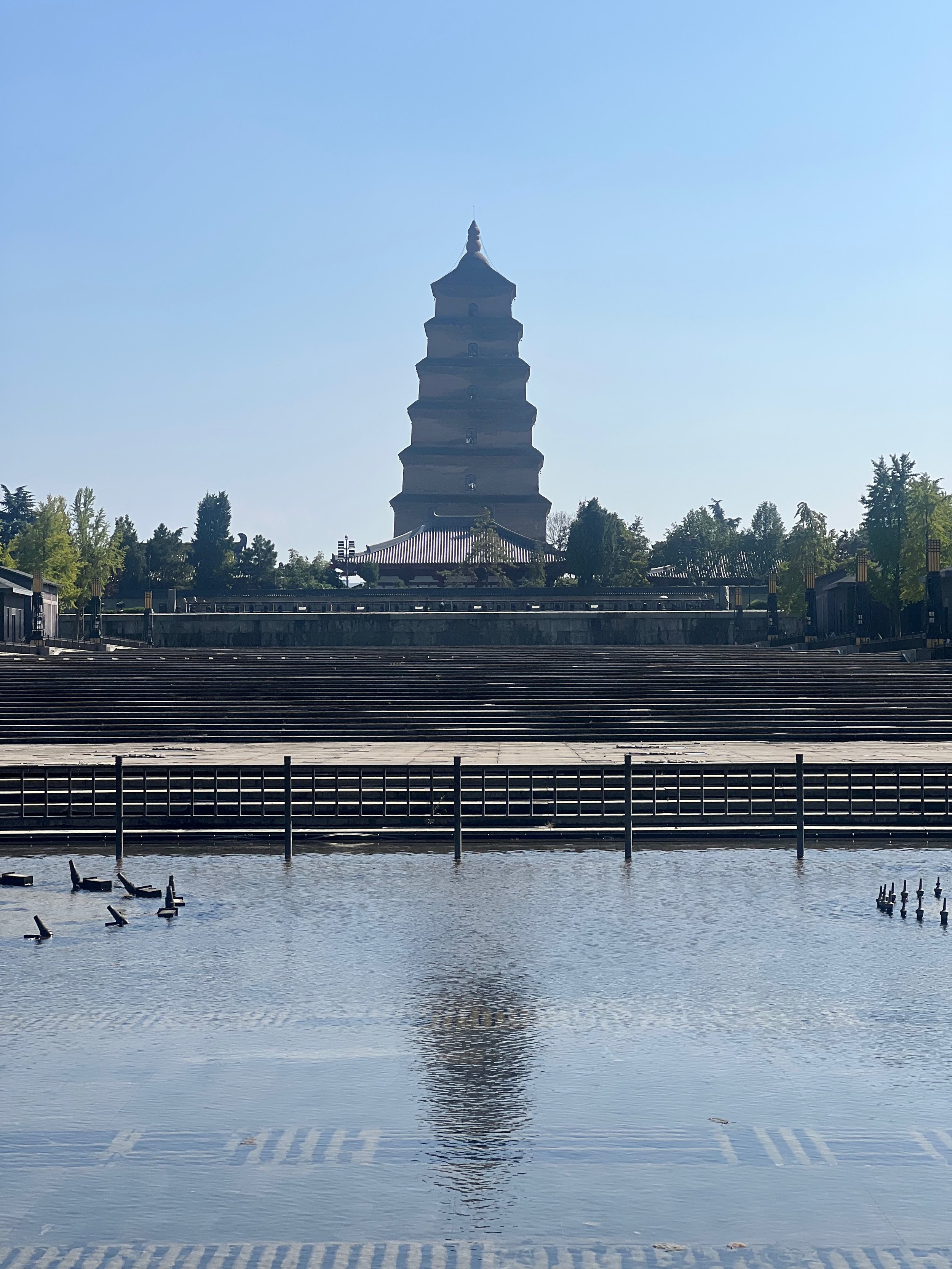 Big Wild Goose Pagoda from the north