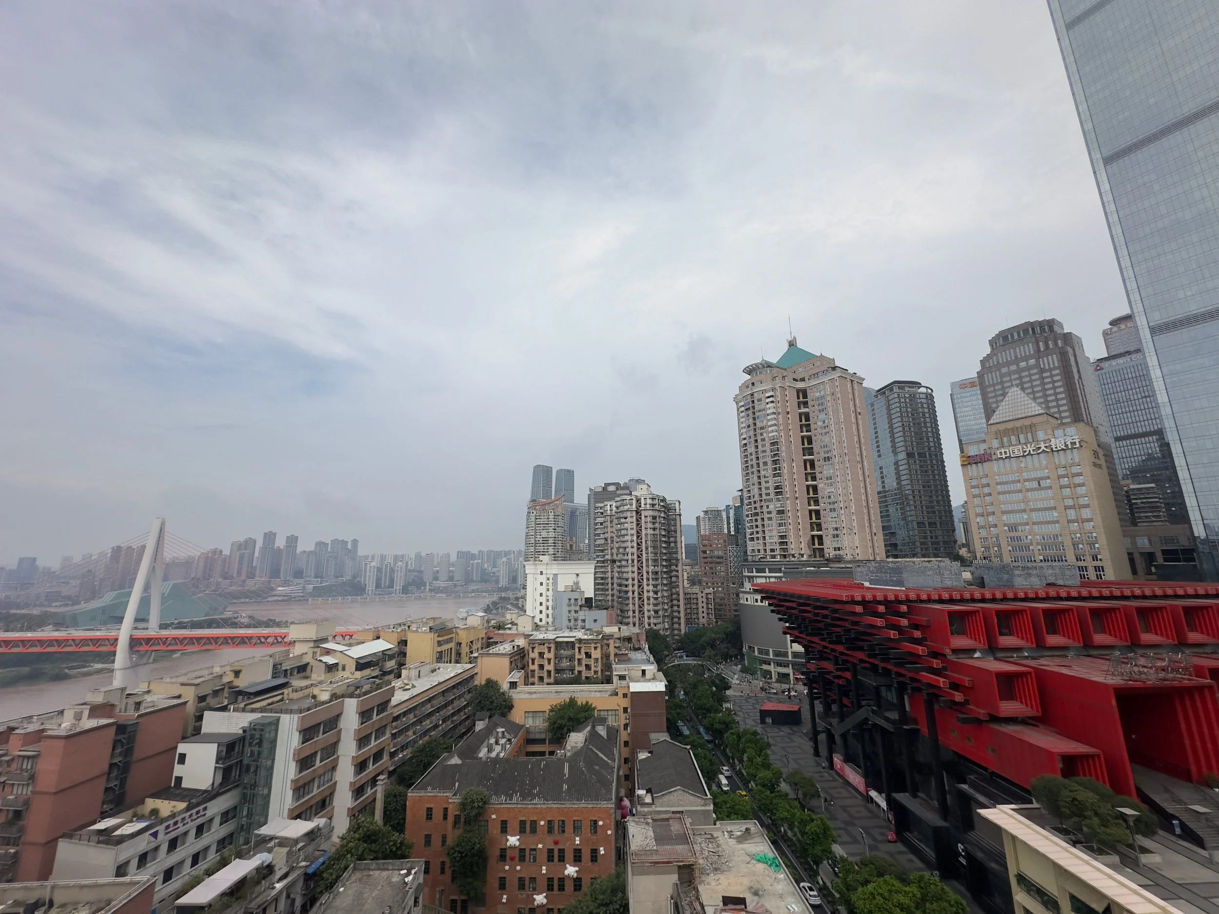 View from River View Deck, Level 16