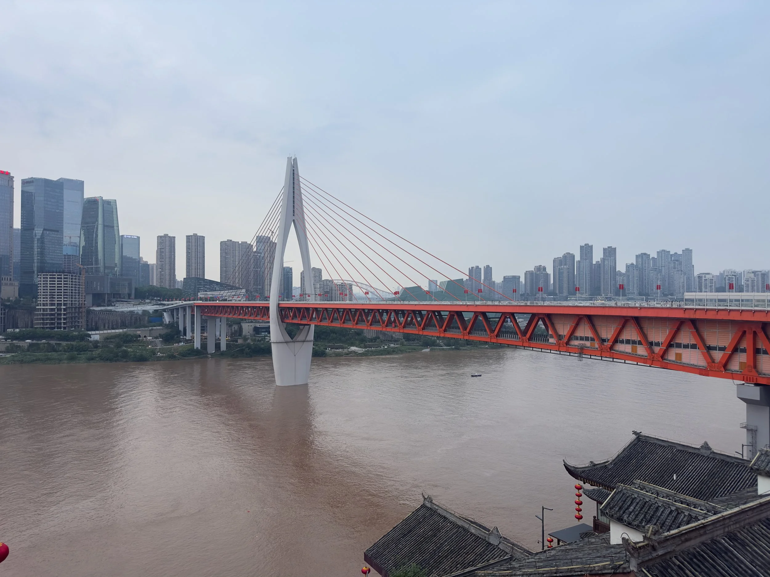 Qiansimen Bridge from our restaurant