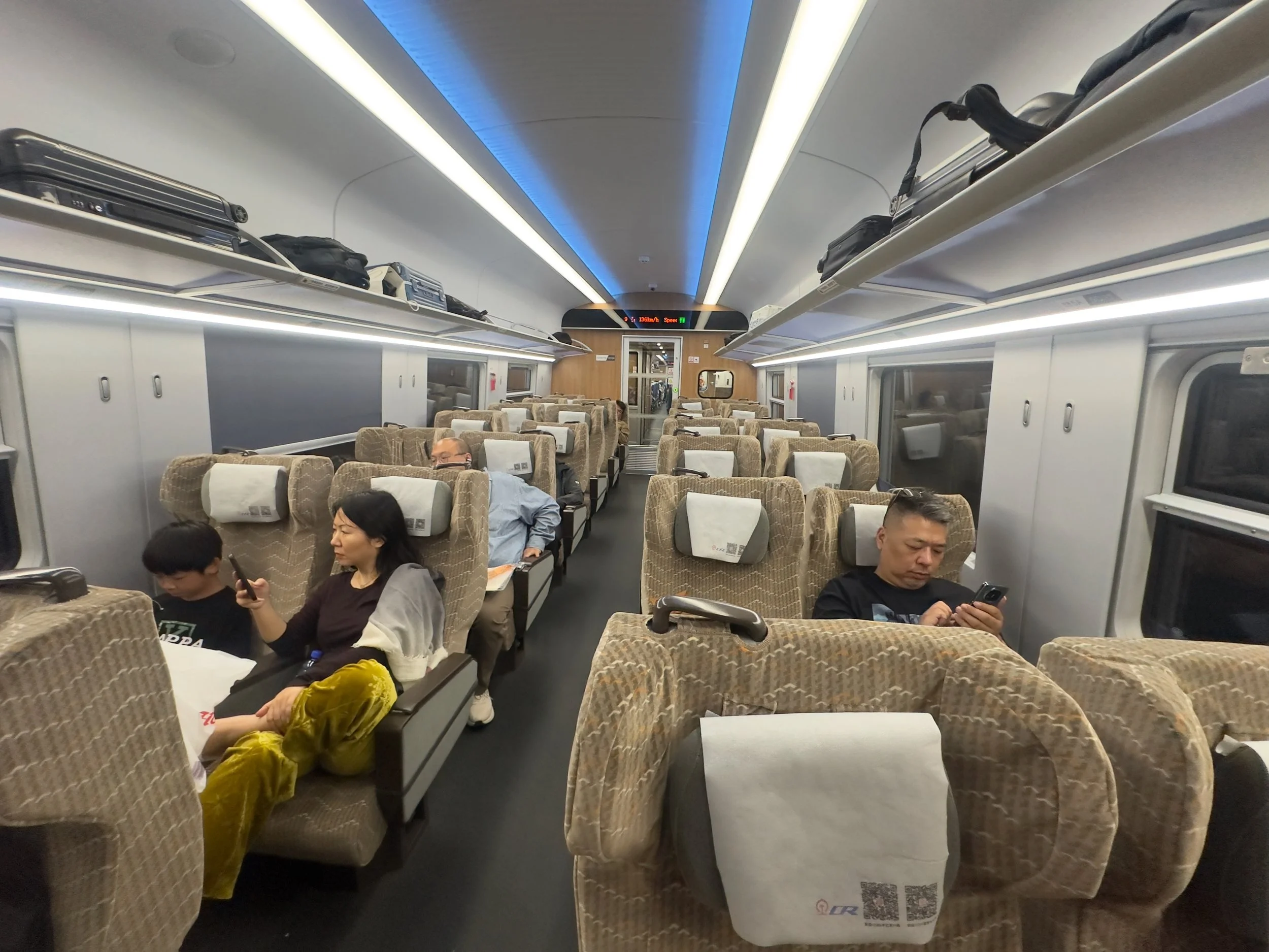 1st Class carriage, C86 train