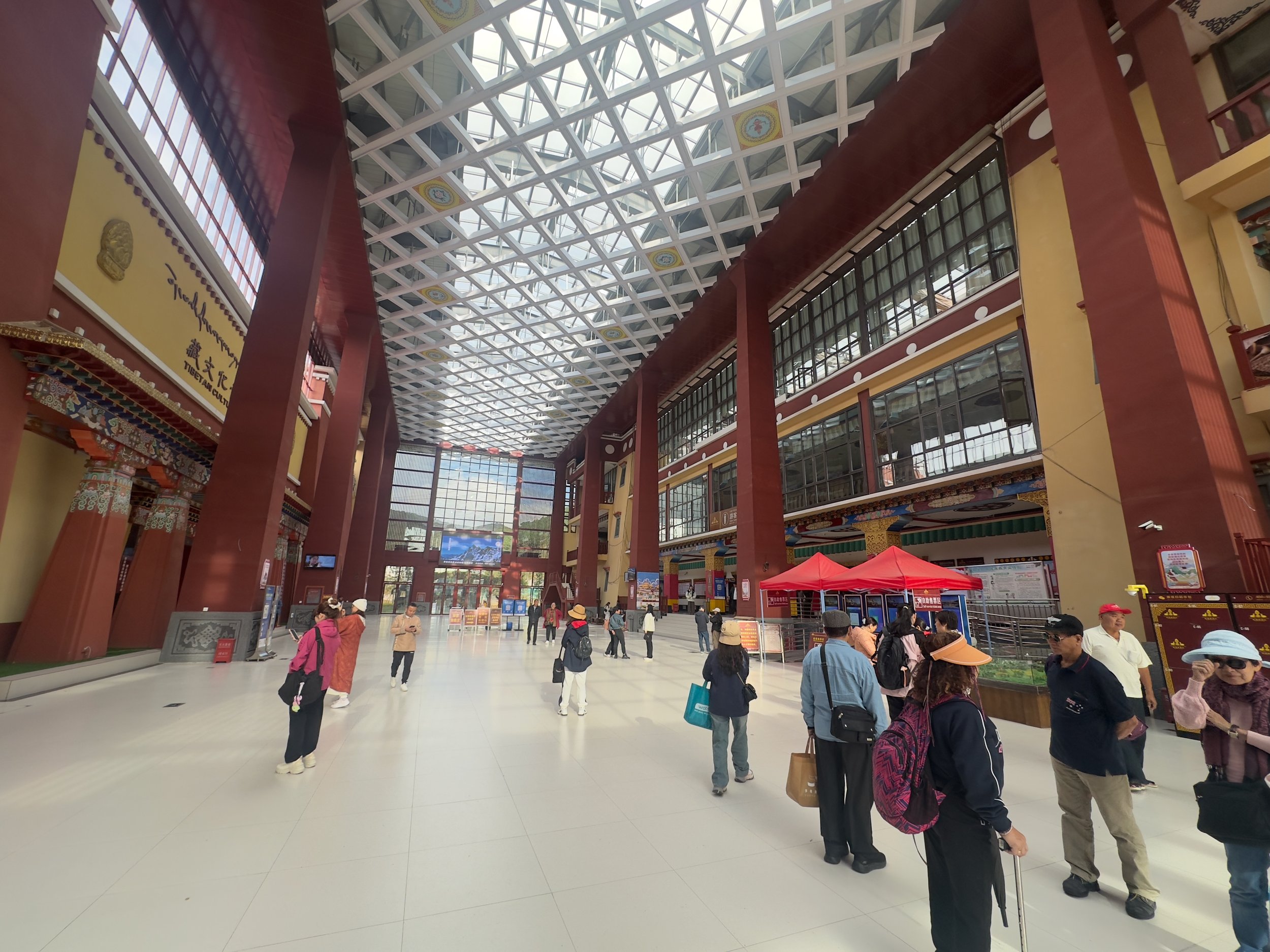 Songzanlin Monastery Ticket Hall ( just a ticket hall! )