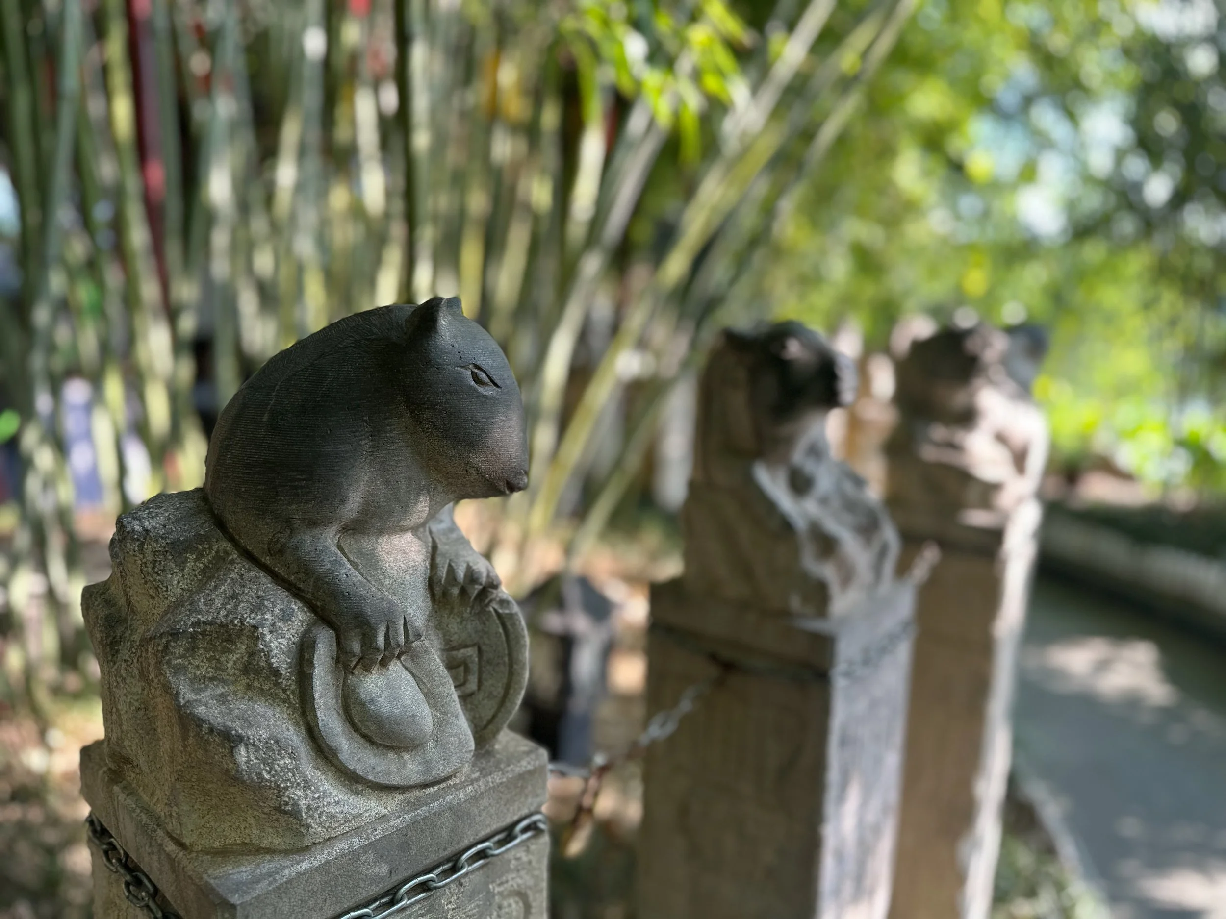 Chinese Zodiac statues