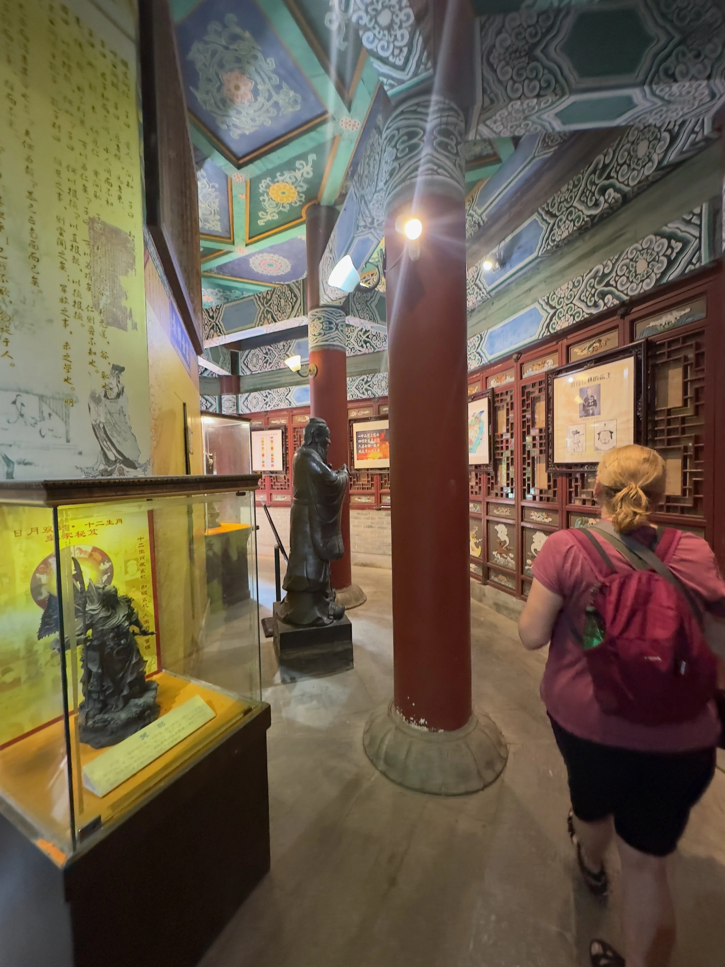Ground floor of the Moon Pagoda
