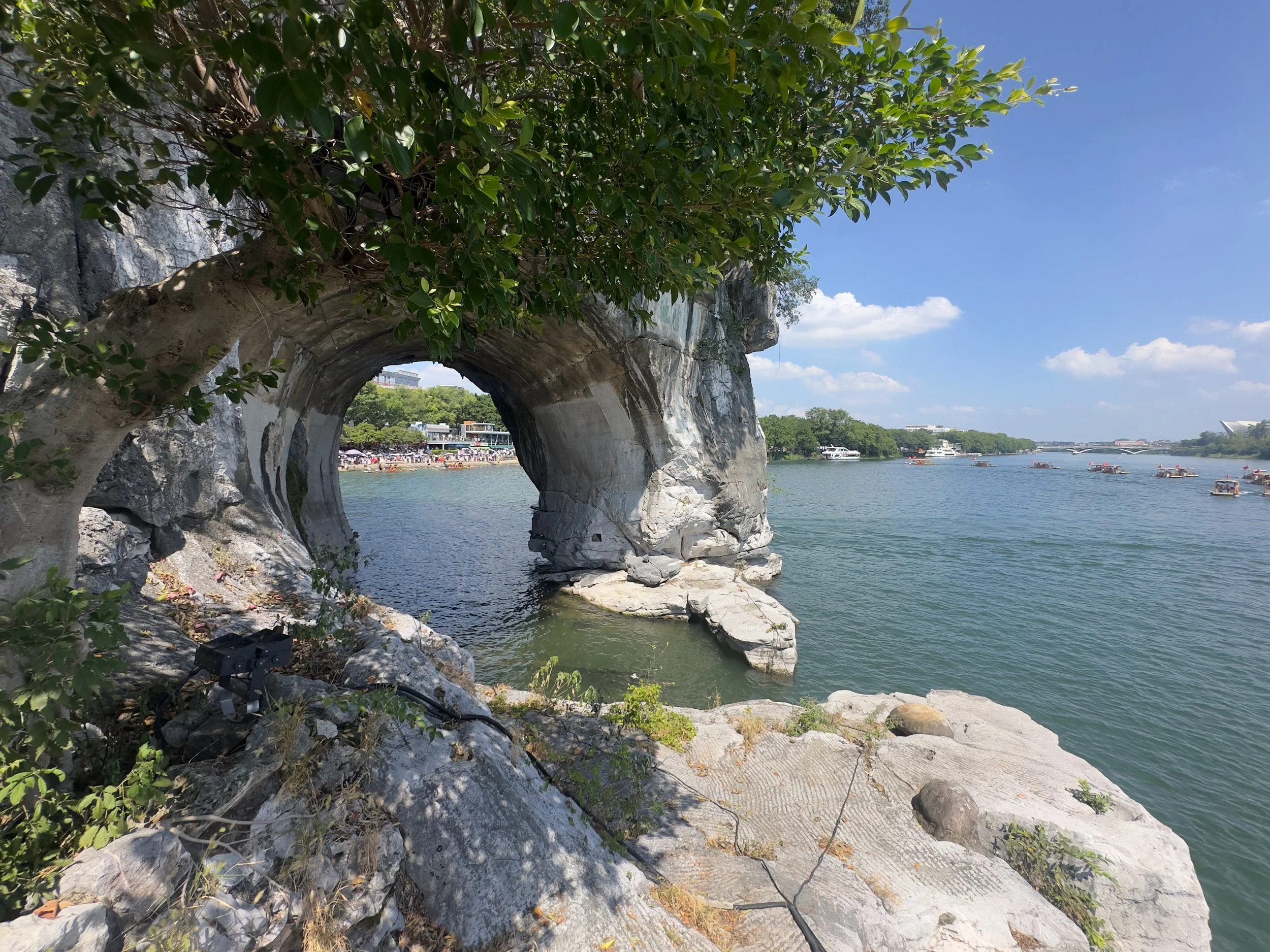 Elephant Rock and the Lijiang River, Elephant Hill Scenic Reserve