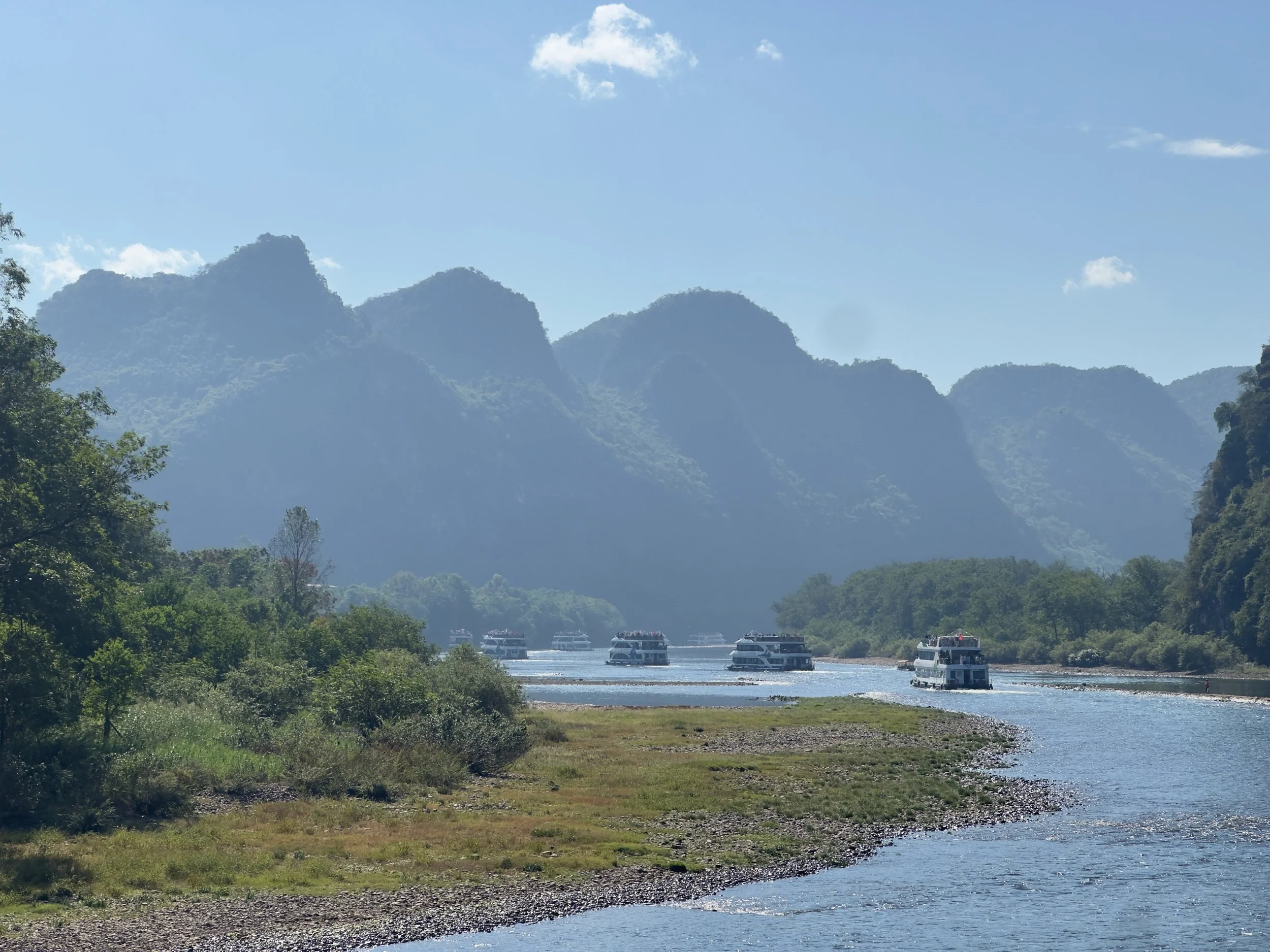 Heading into the mountains