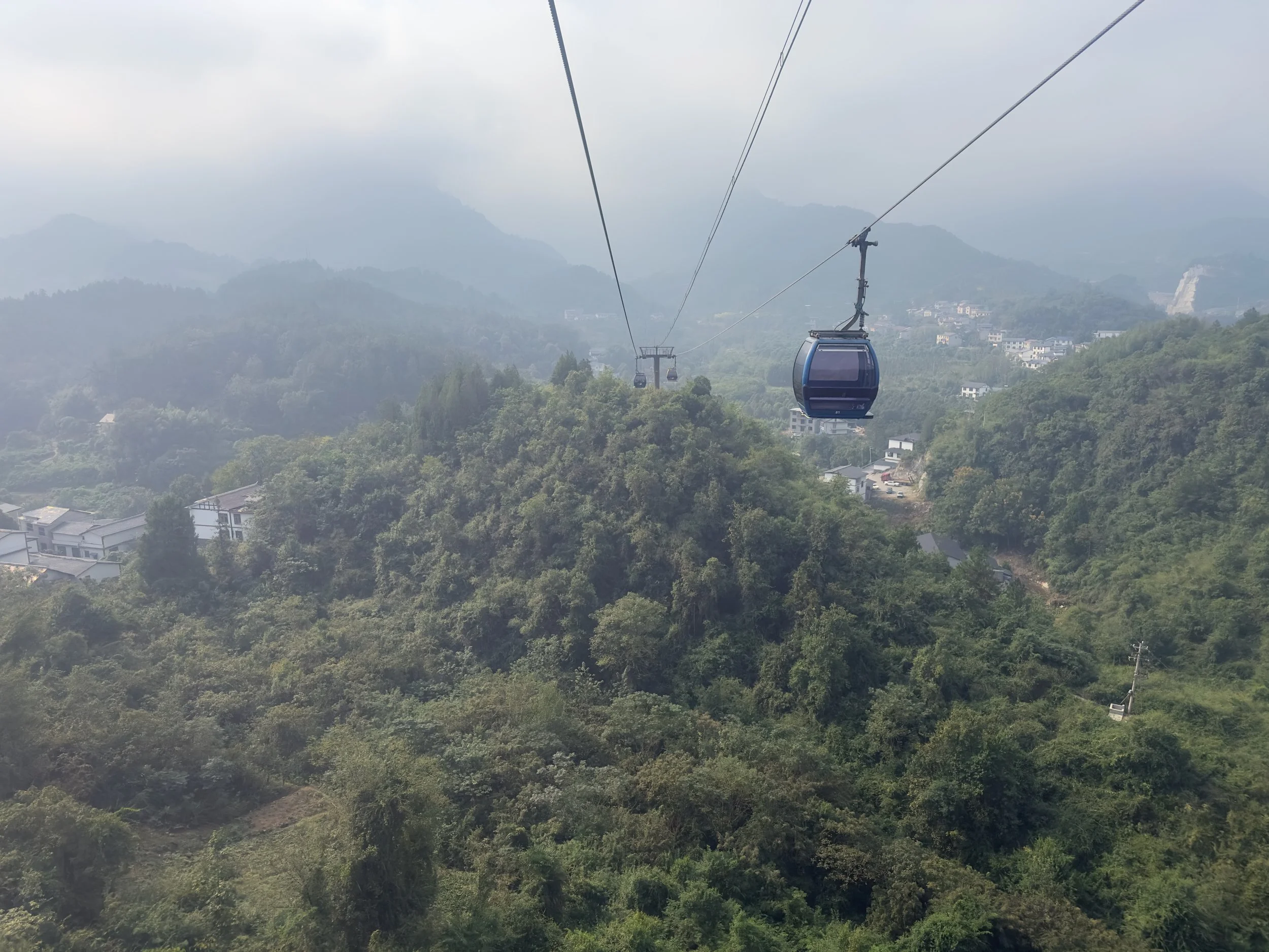 Heading up into the hills